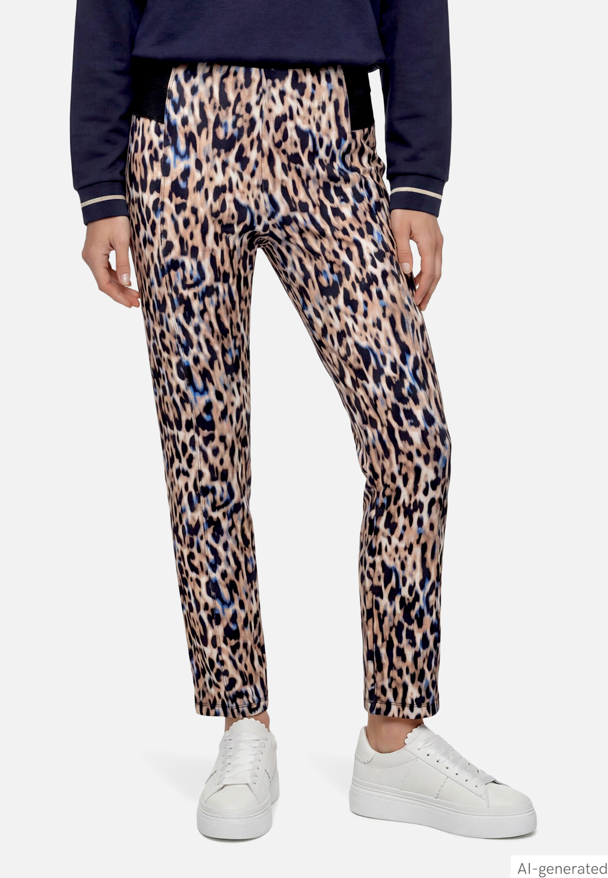 Leo-Hose mit elastischem Bund