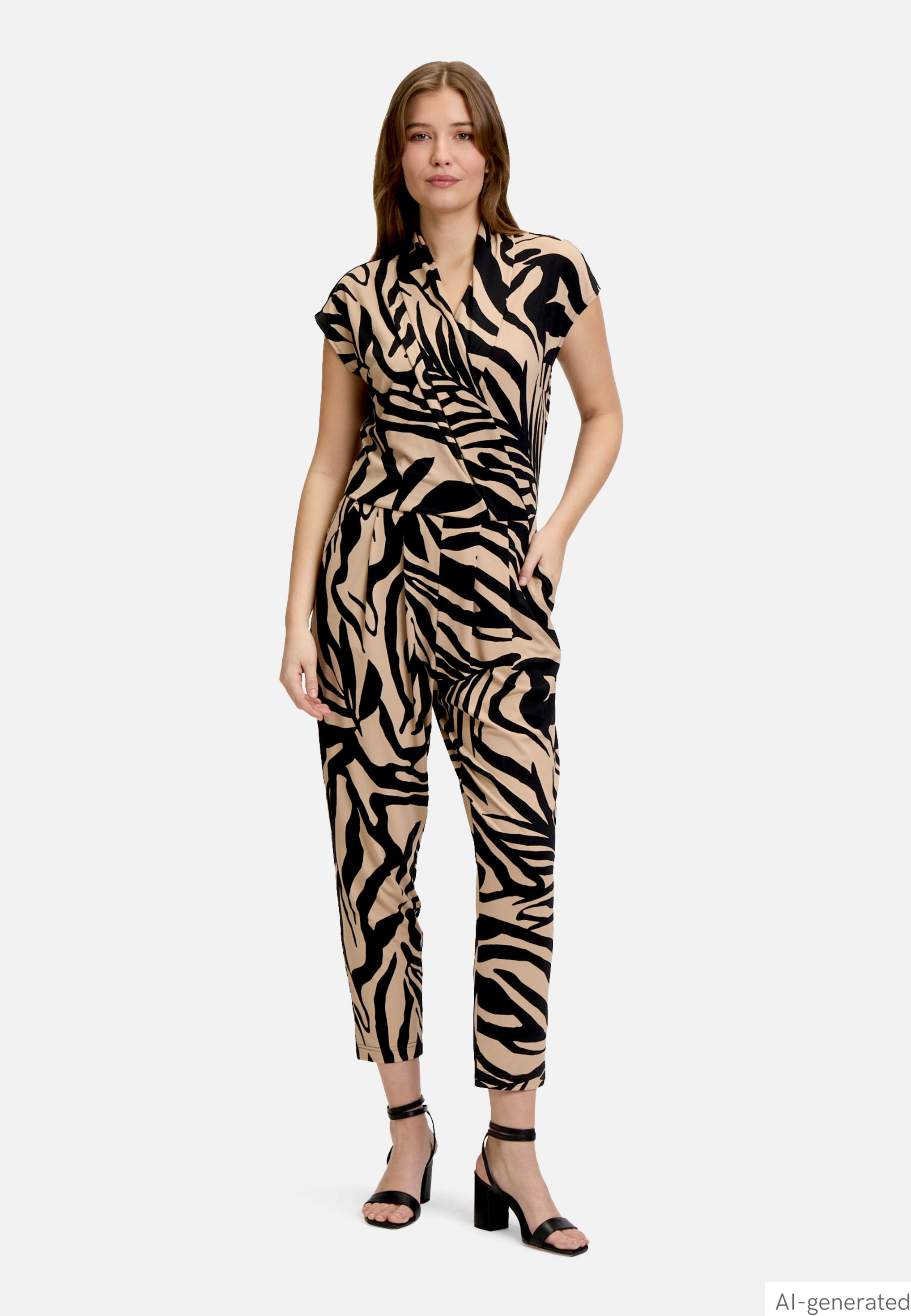 Jumpsuit mit Eingrifftaschen