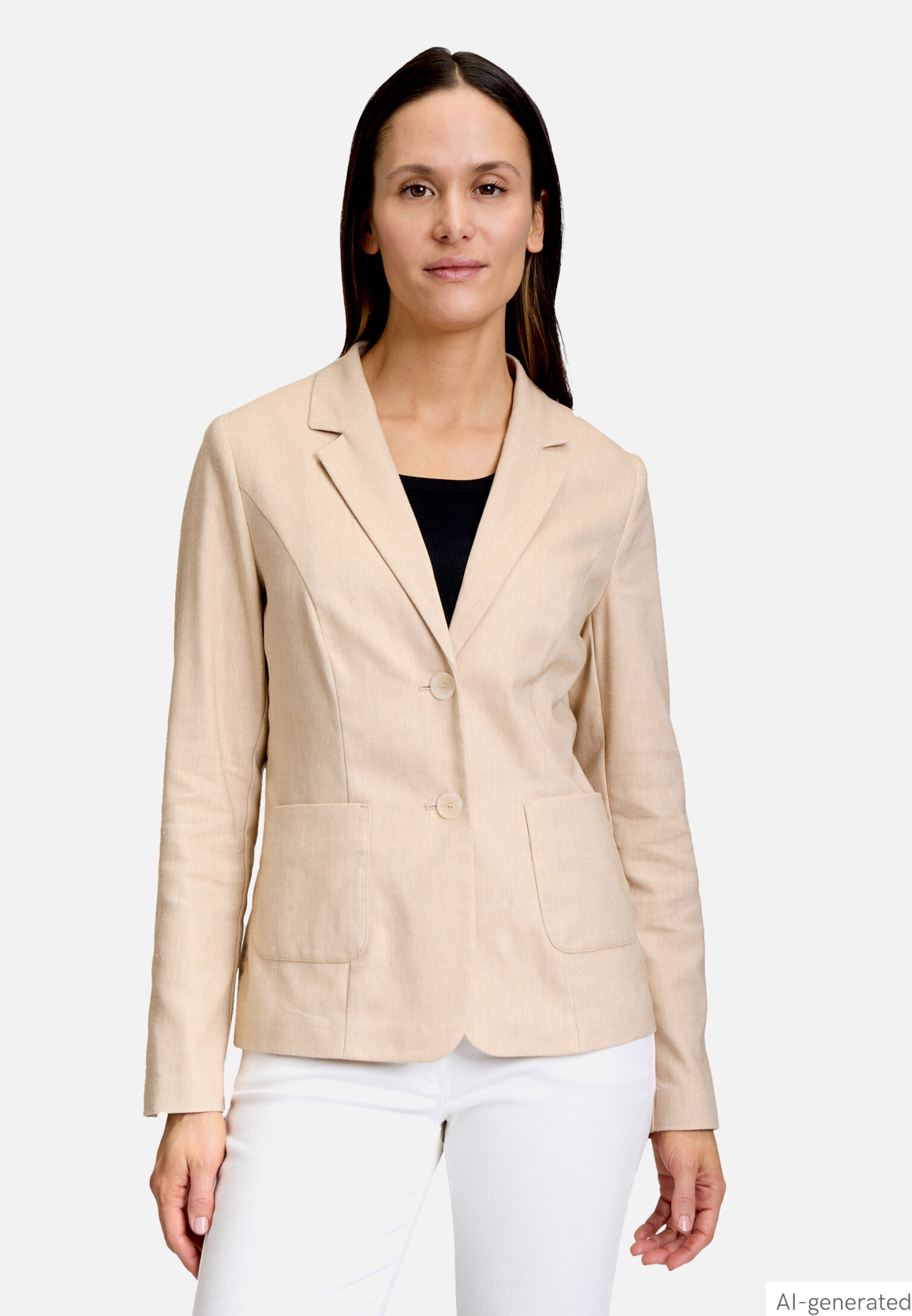 Blazer-Jacke langarm
