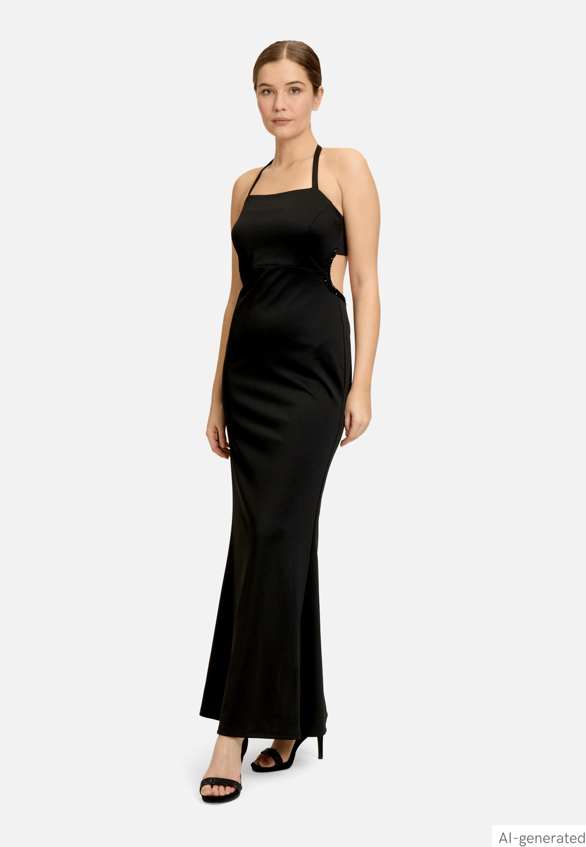 Abendkleid mit Cut-Outs