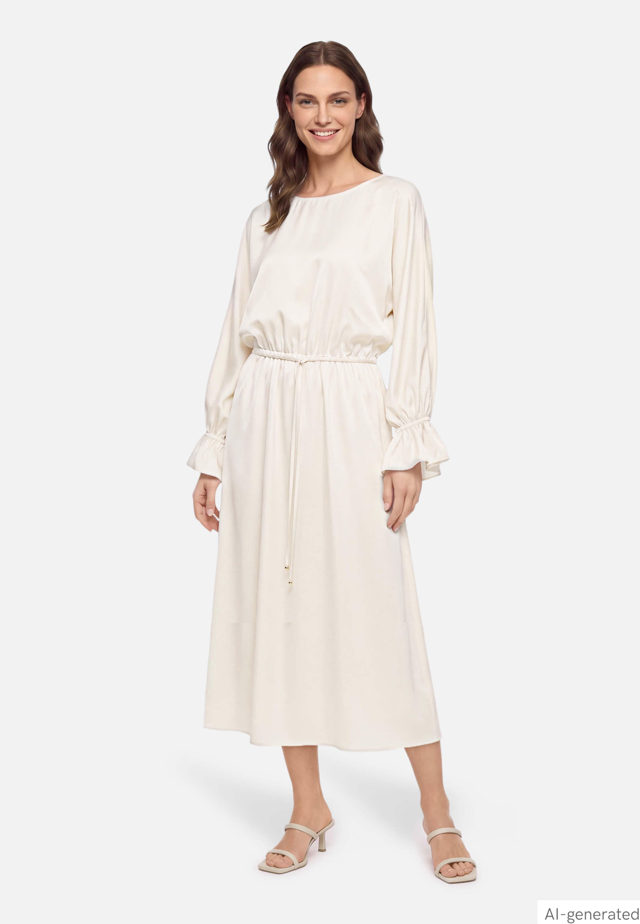 Cocktailkleid mit U-Boot-Ausschnitt