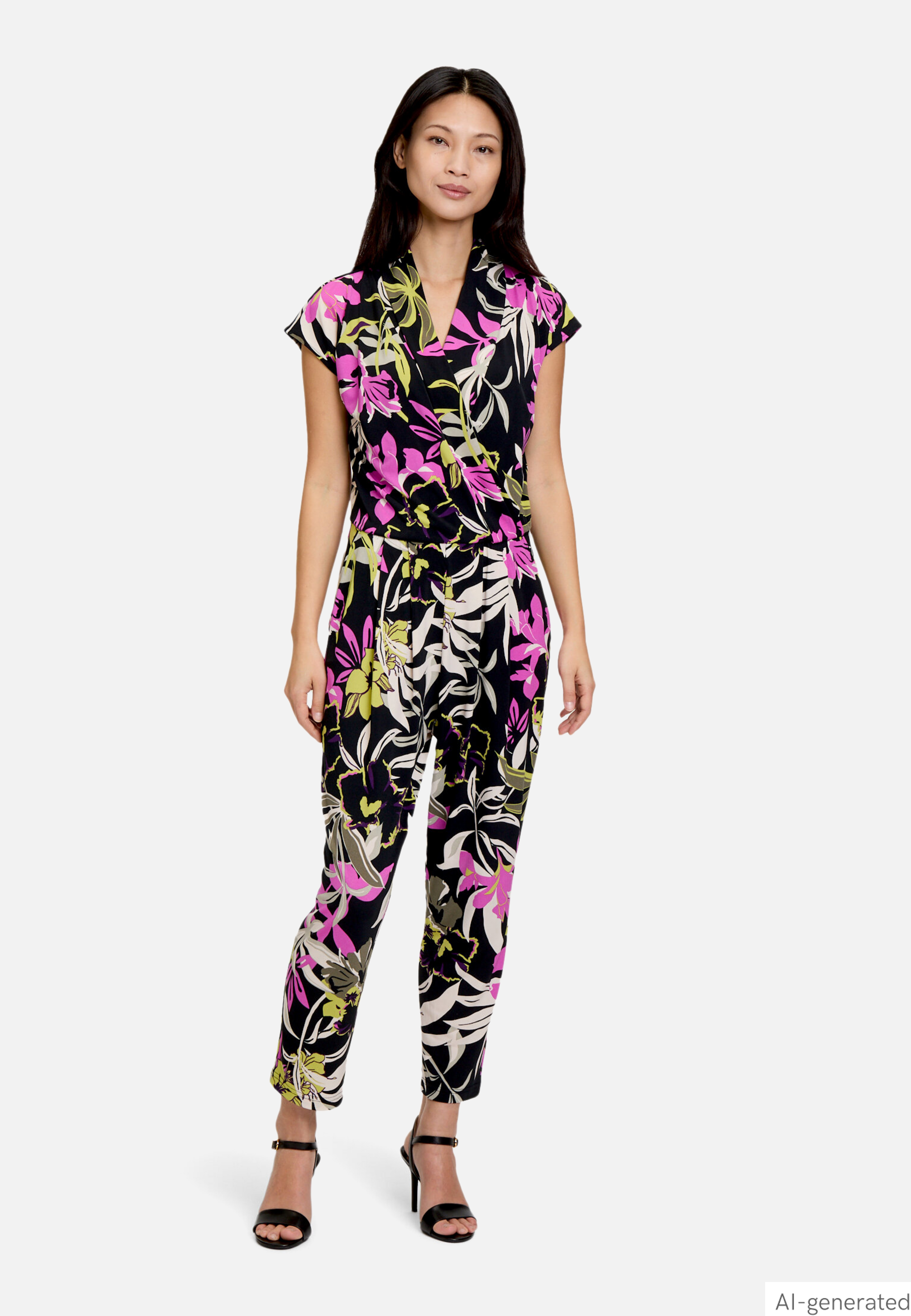 Jumpsuit mit Eingrifftaschen