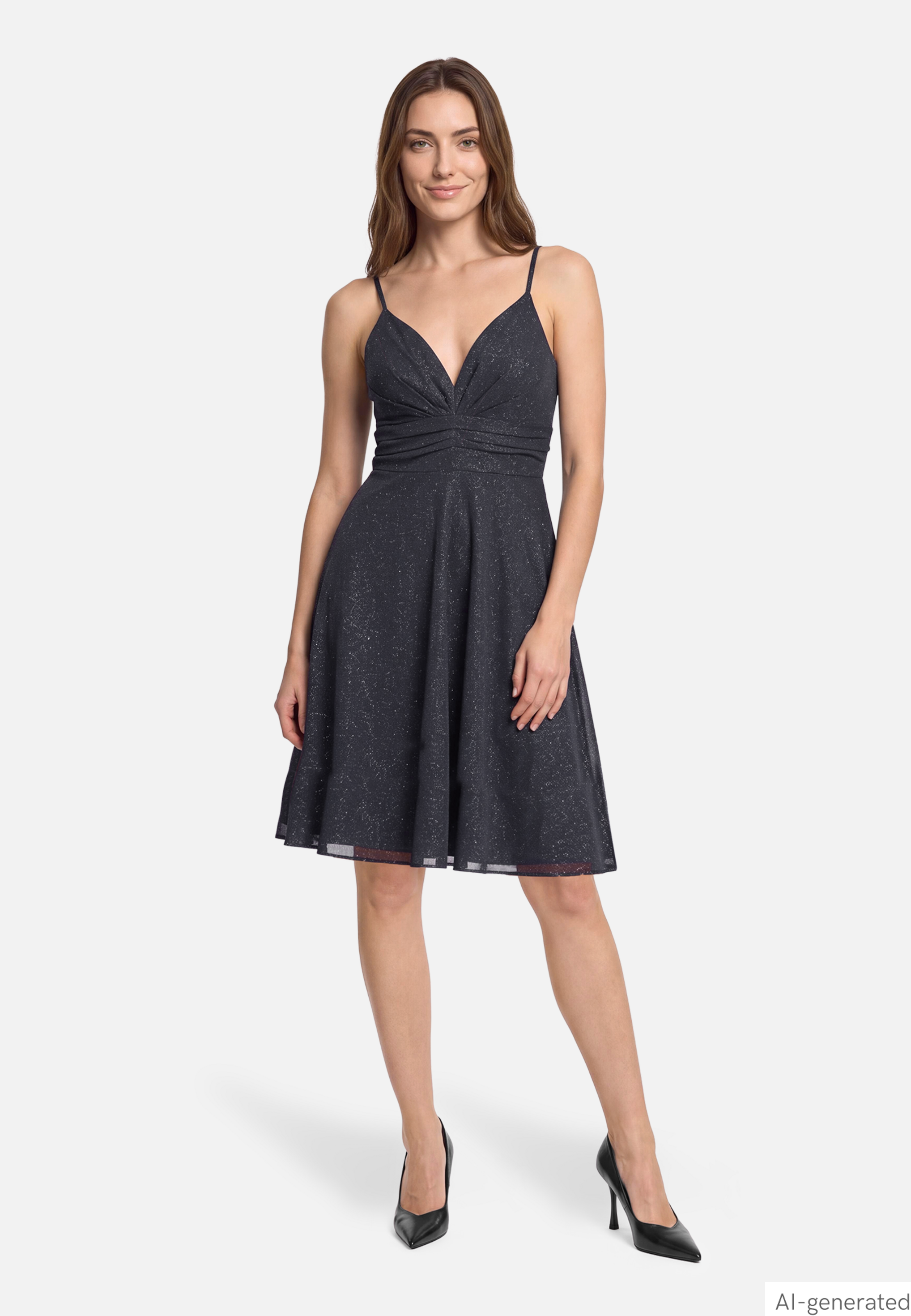 Cocktailkleid knöchellang
