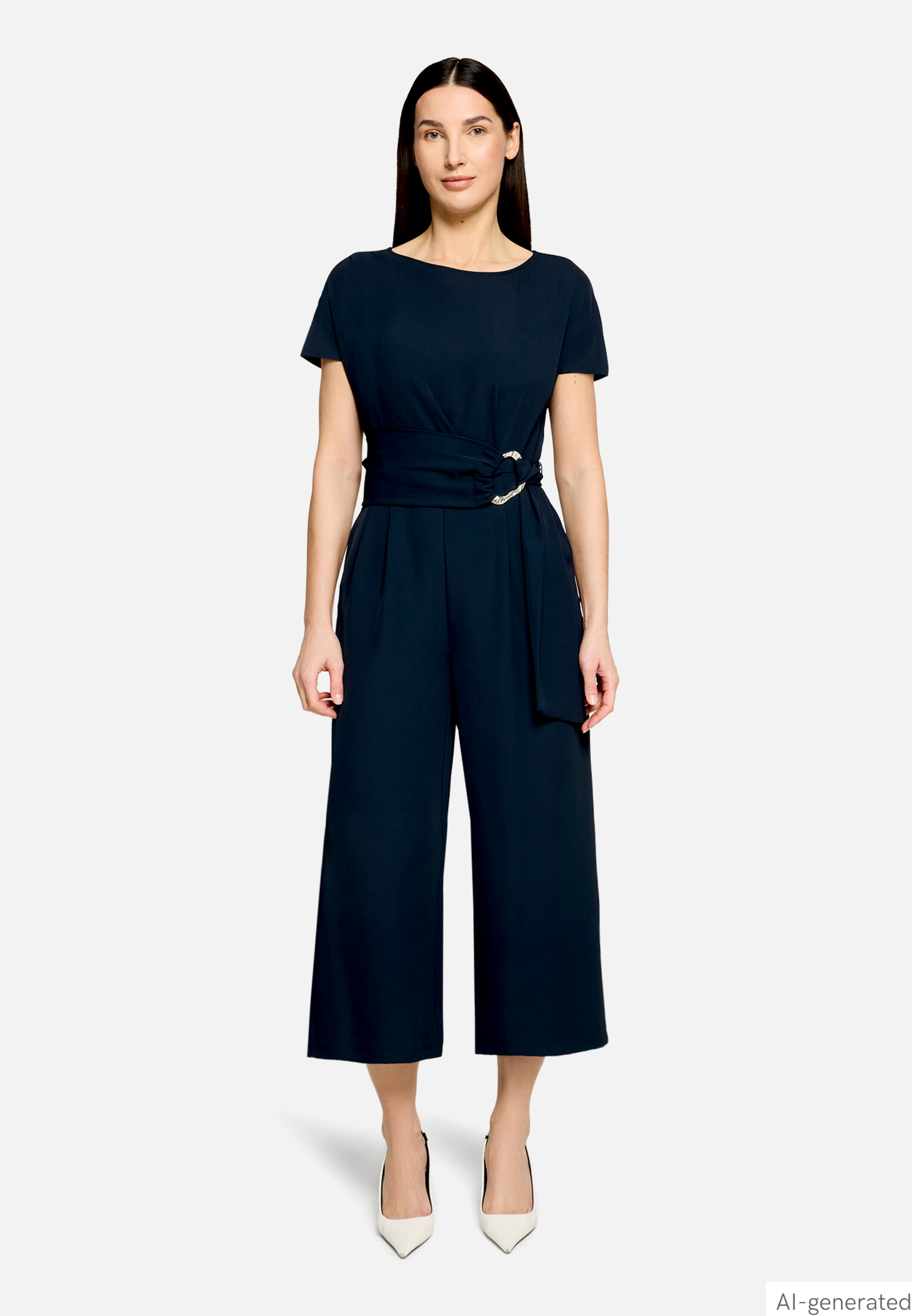 Jumpsuit mit Eingrifftaschen