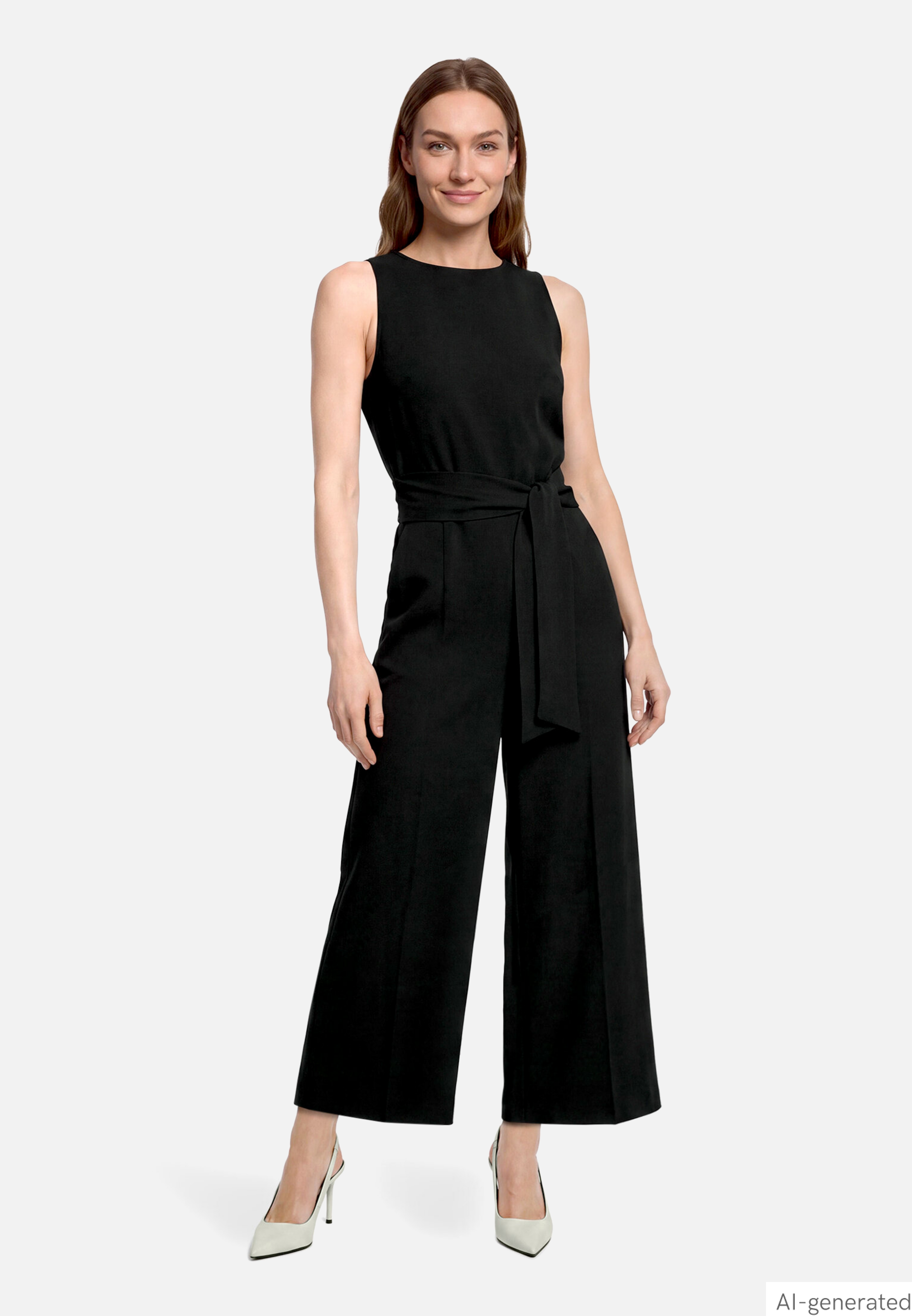 Eleganter Jumpsuit mit Eingrifftaschen