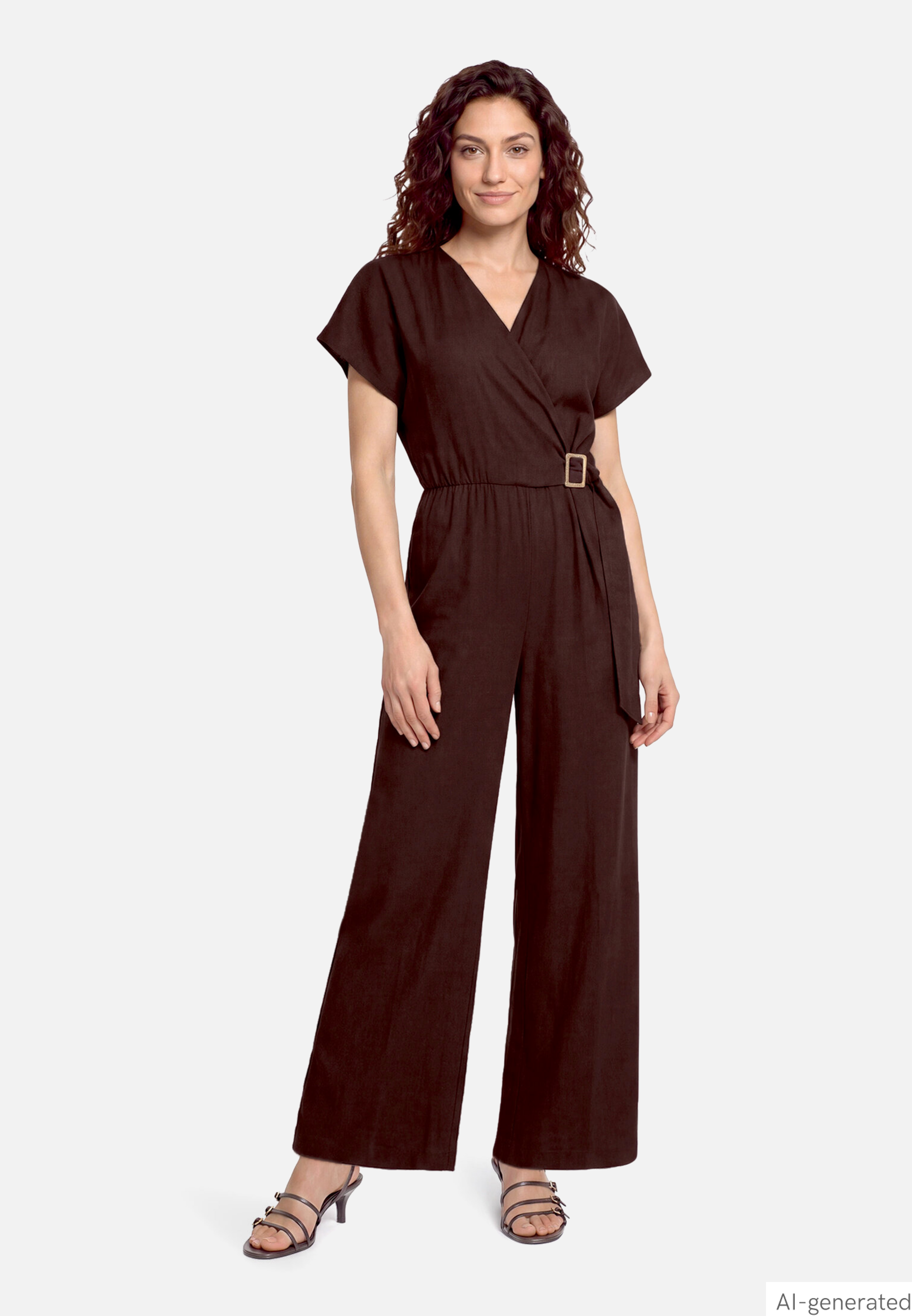Jumpsuit mit Schnalle