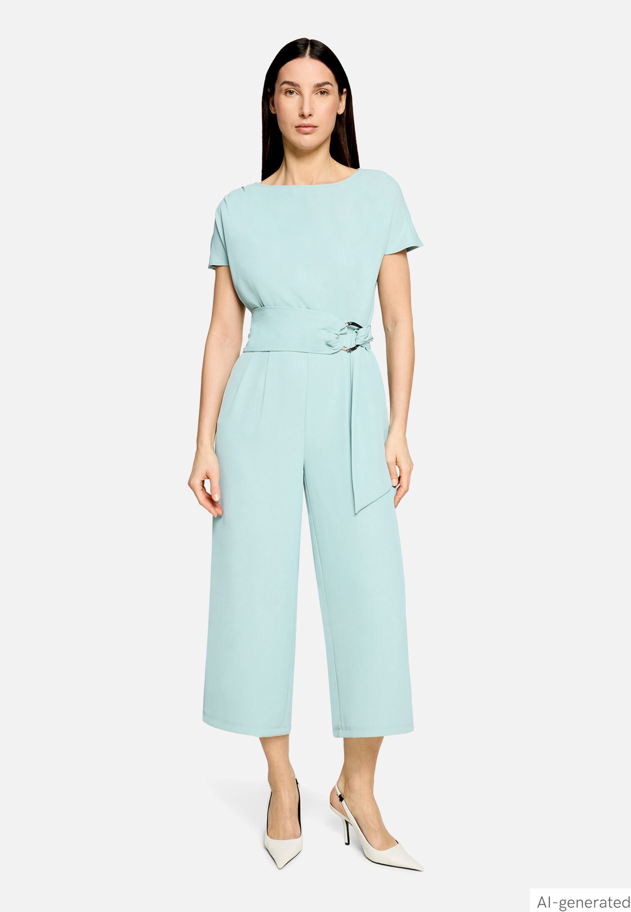 Jumpsuit Mit Eingrifftaschen