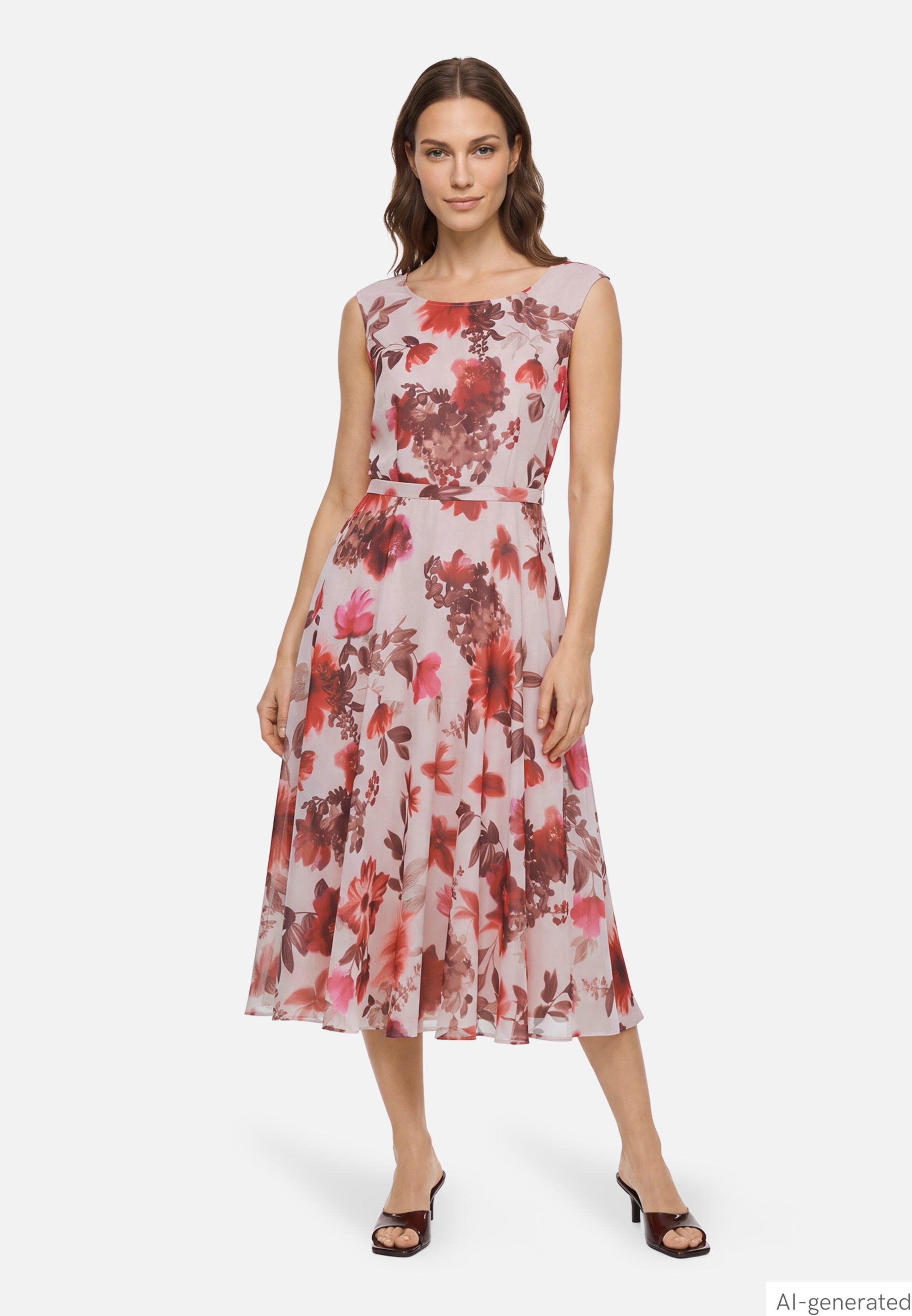 Cocktailkleid mit Print
