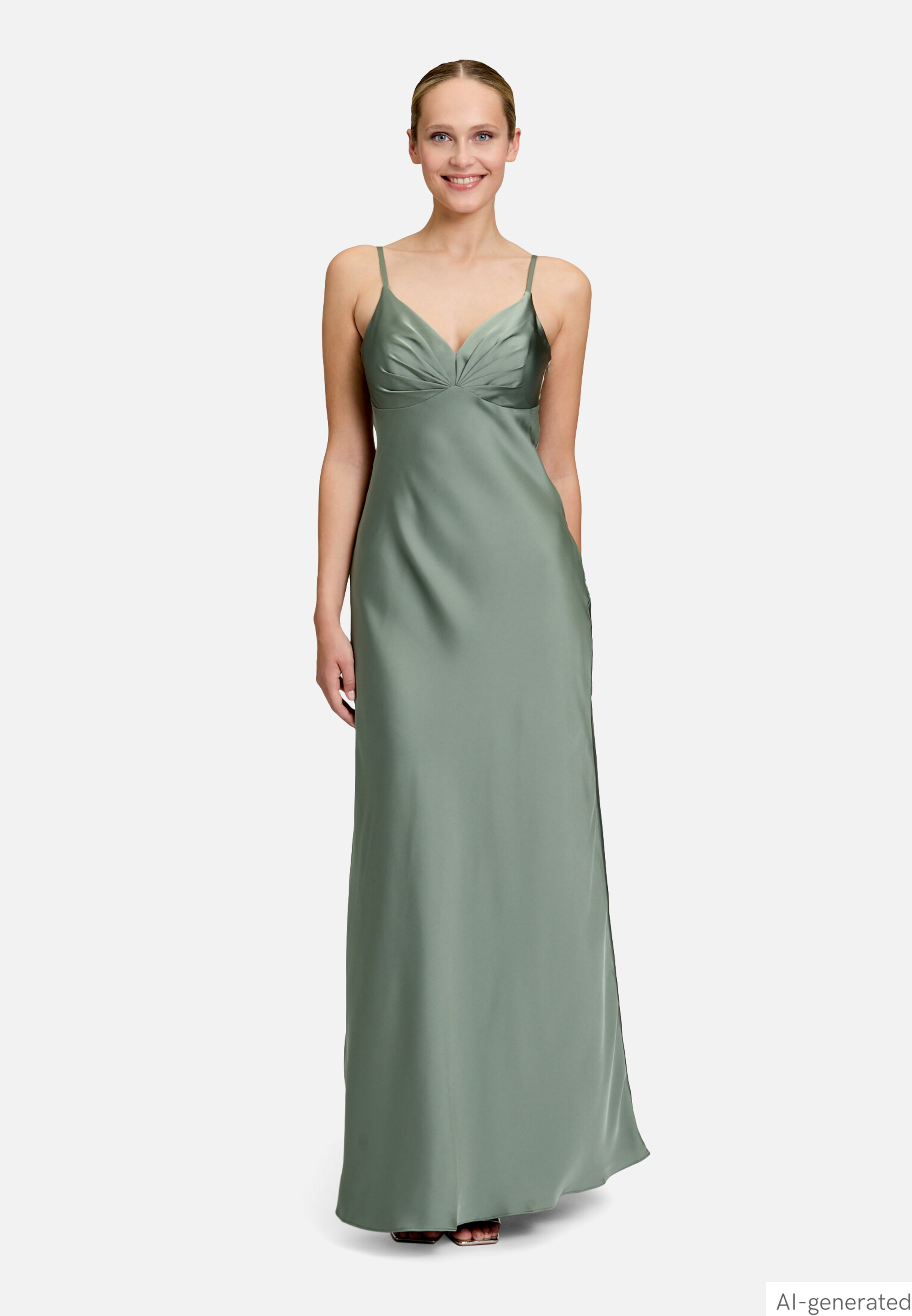 Abendkleid schmal geschnitten