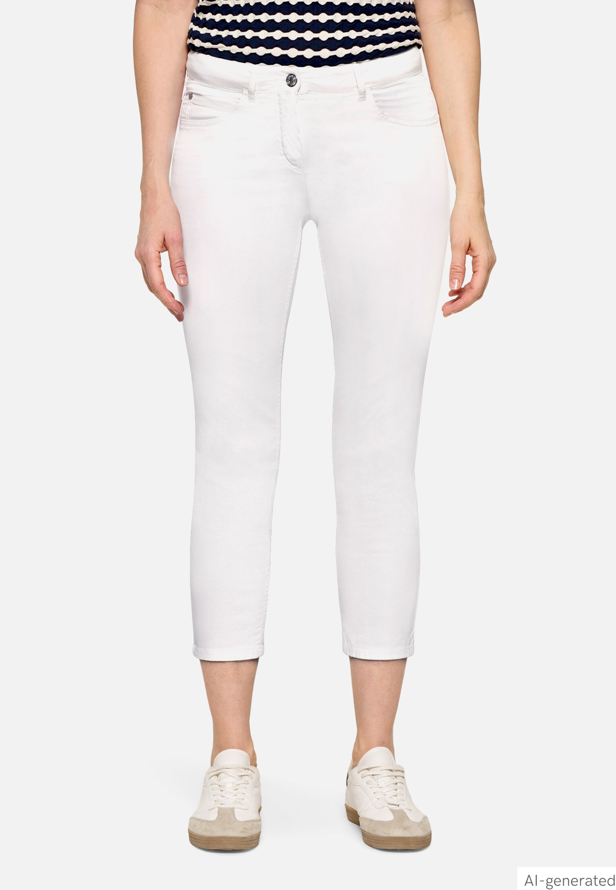 Sommerhose mit aufgesetzten Taschen