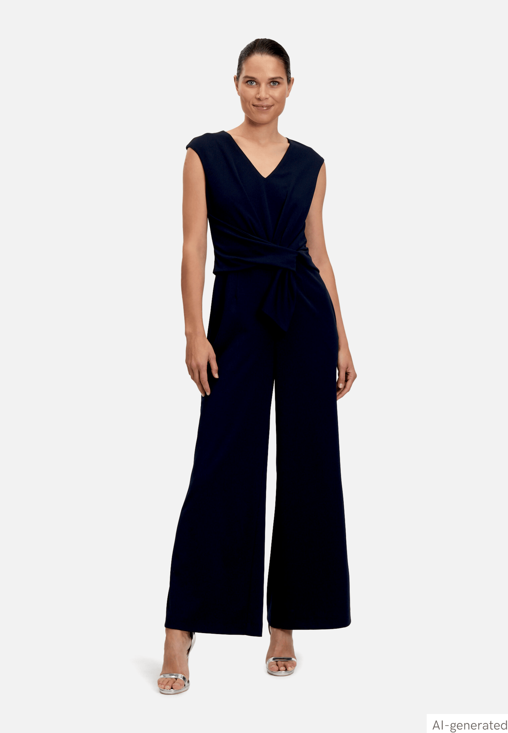 Jumpsuit mit weitem Bein