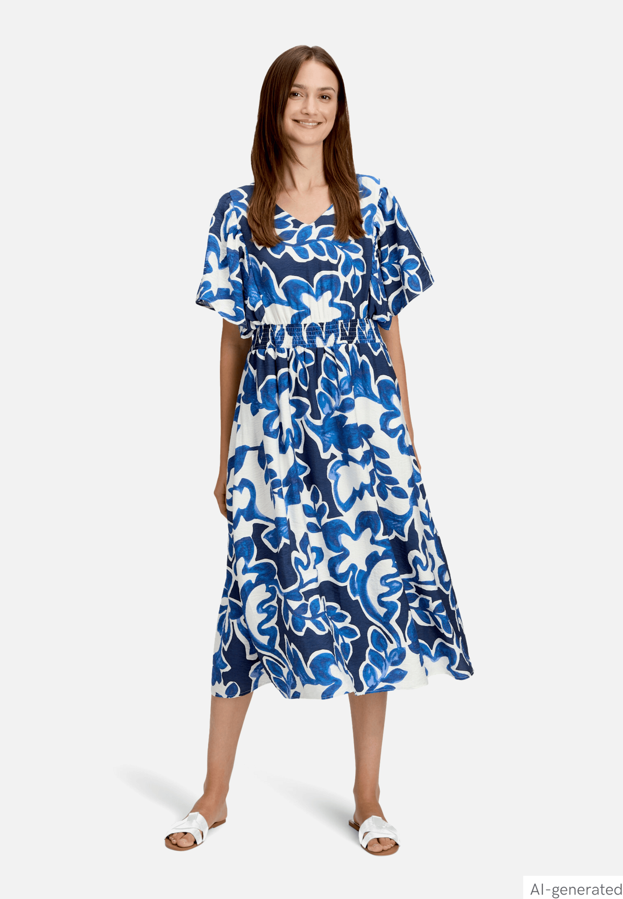 Sommerkleid mit Blumenprint