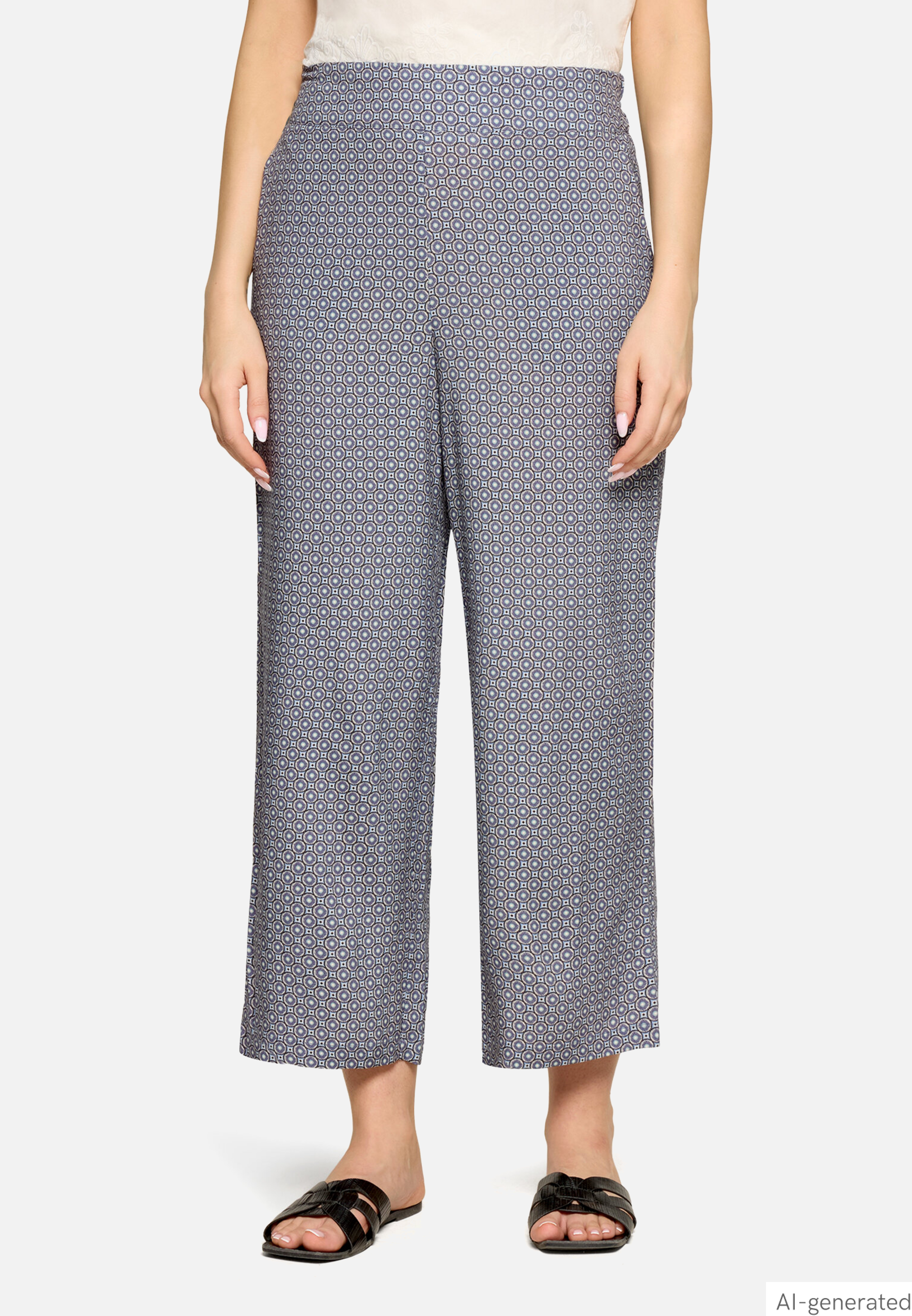 Marlene-Hose mit elastischem Bund