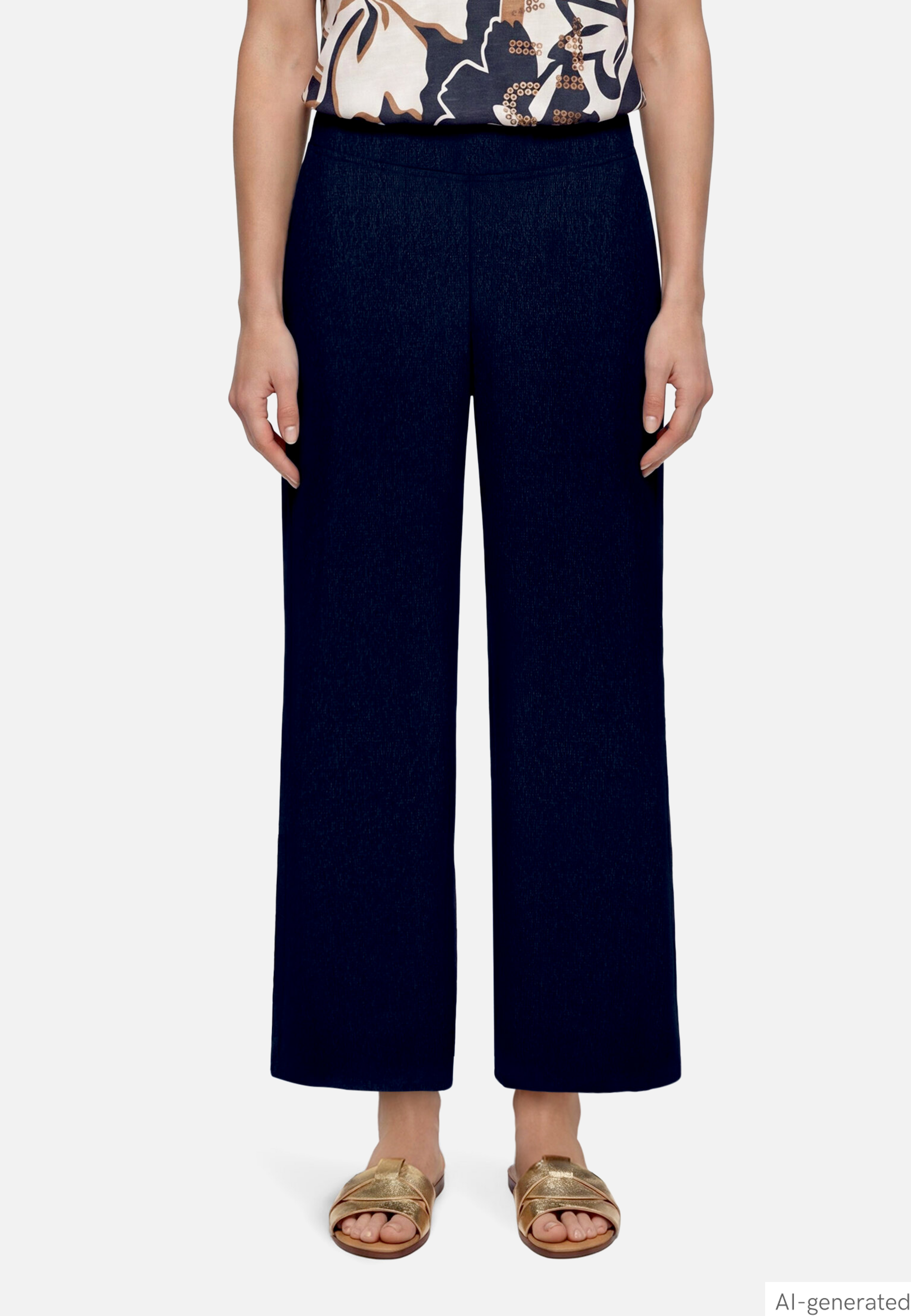 Culotte 7/8 Länge mit elastischem Bund
