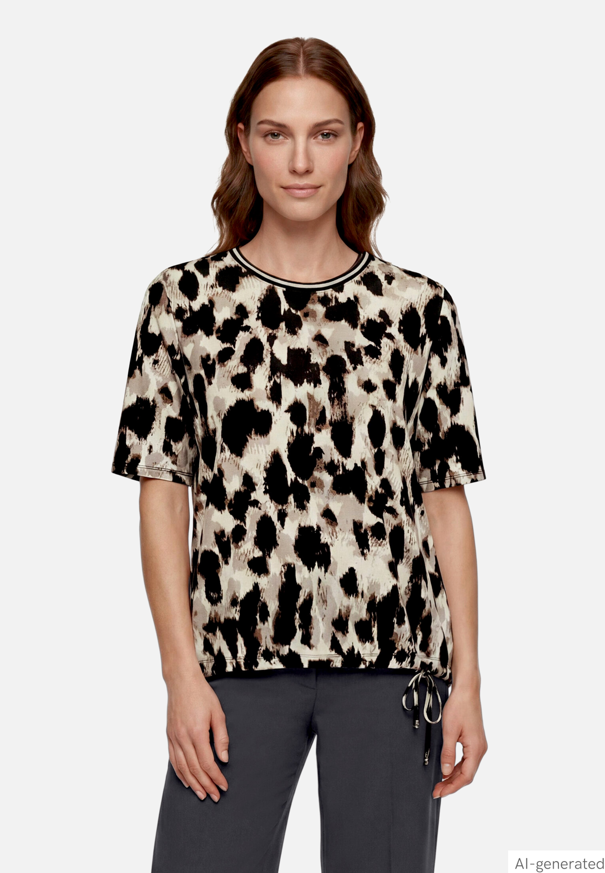 Leo-Shirt mit Tunnelzug