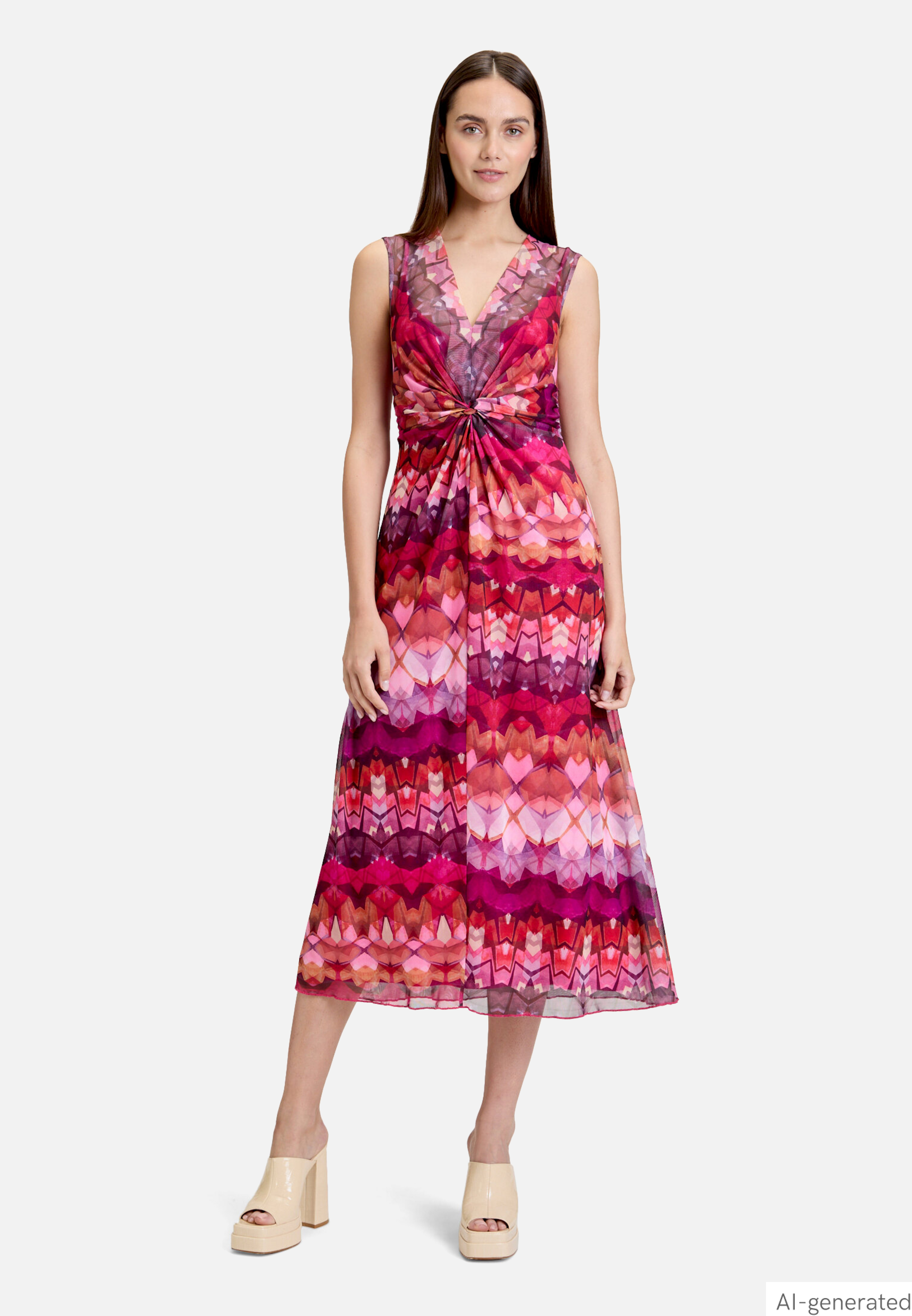 Midikleid ohne Arm