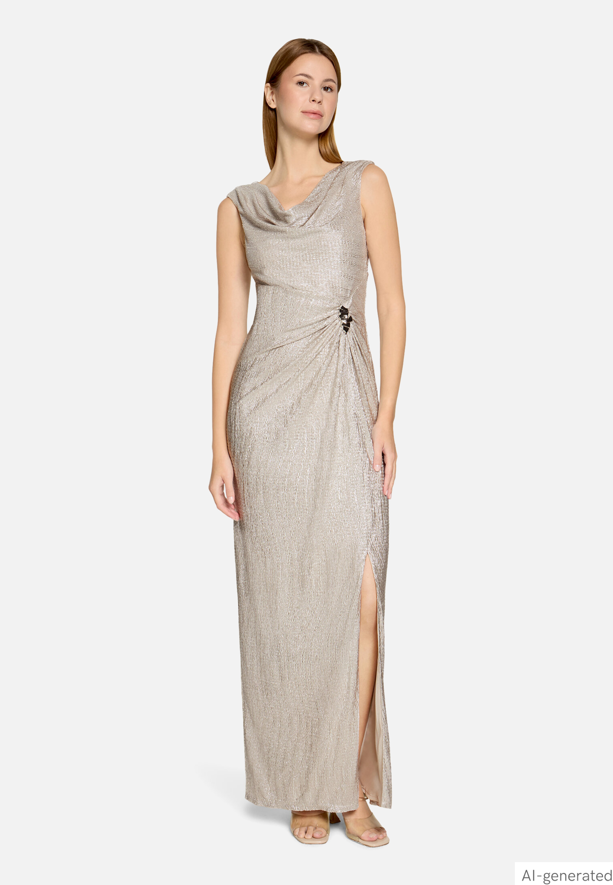 Abendkleid im Glitzer-Look
