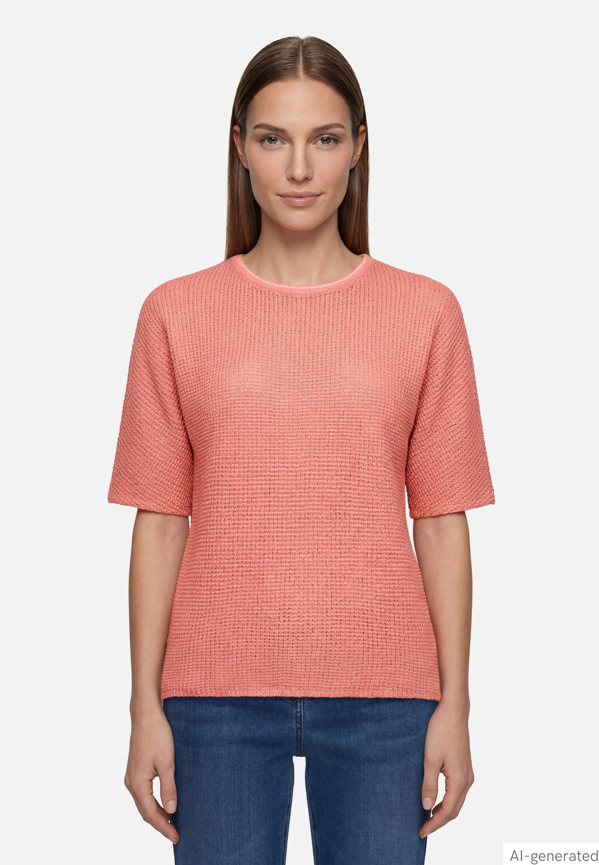 Strukturshirt mit Struktur