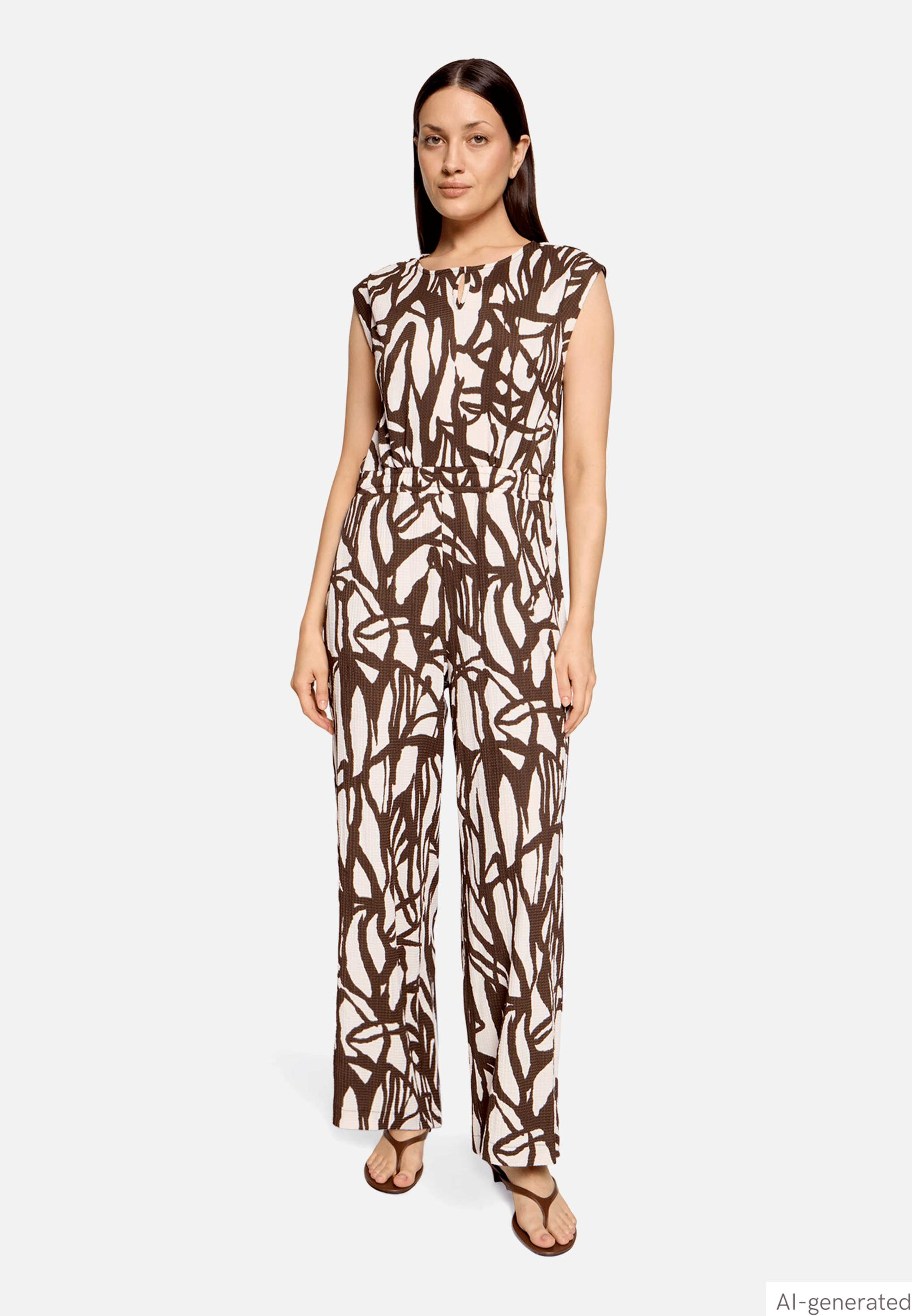 Jumpsuit mit Muster