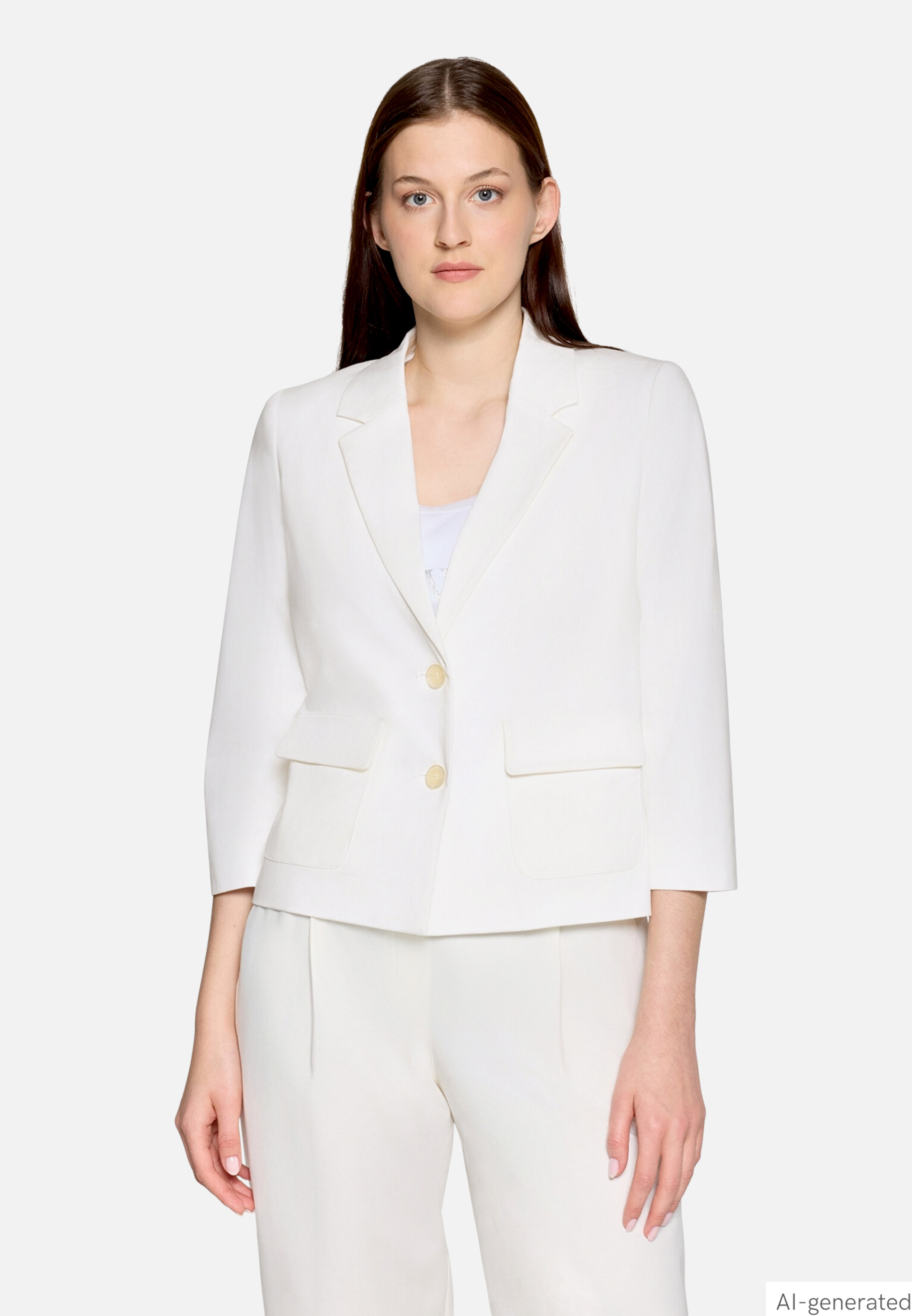 Blazer-Jacke mit 3/4 Arm