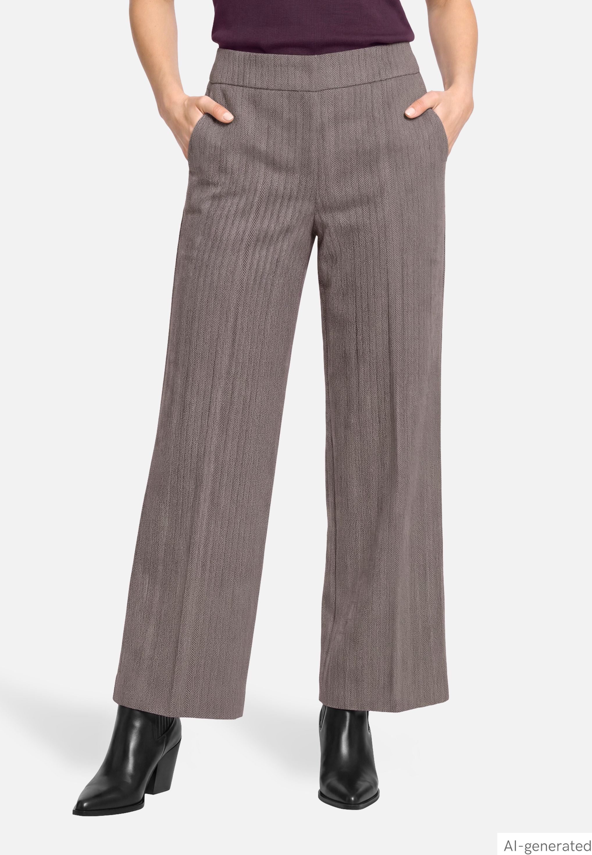 Culotte mit Bügelfalte