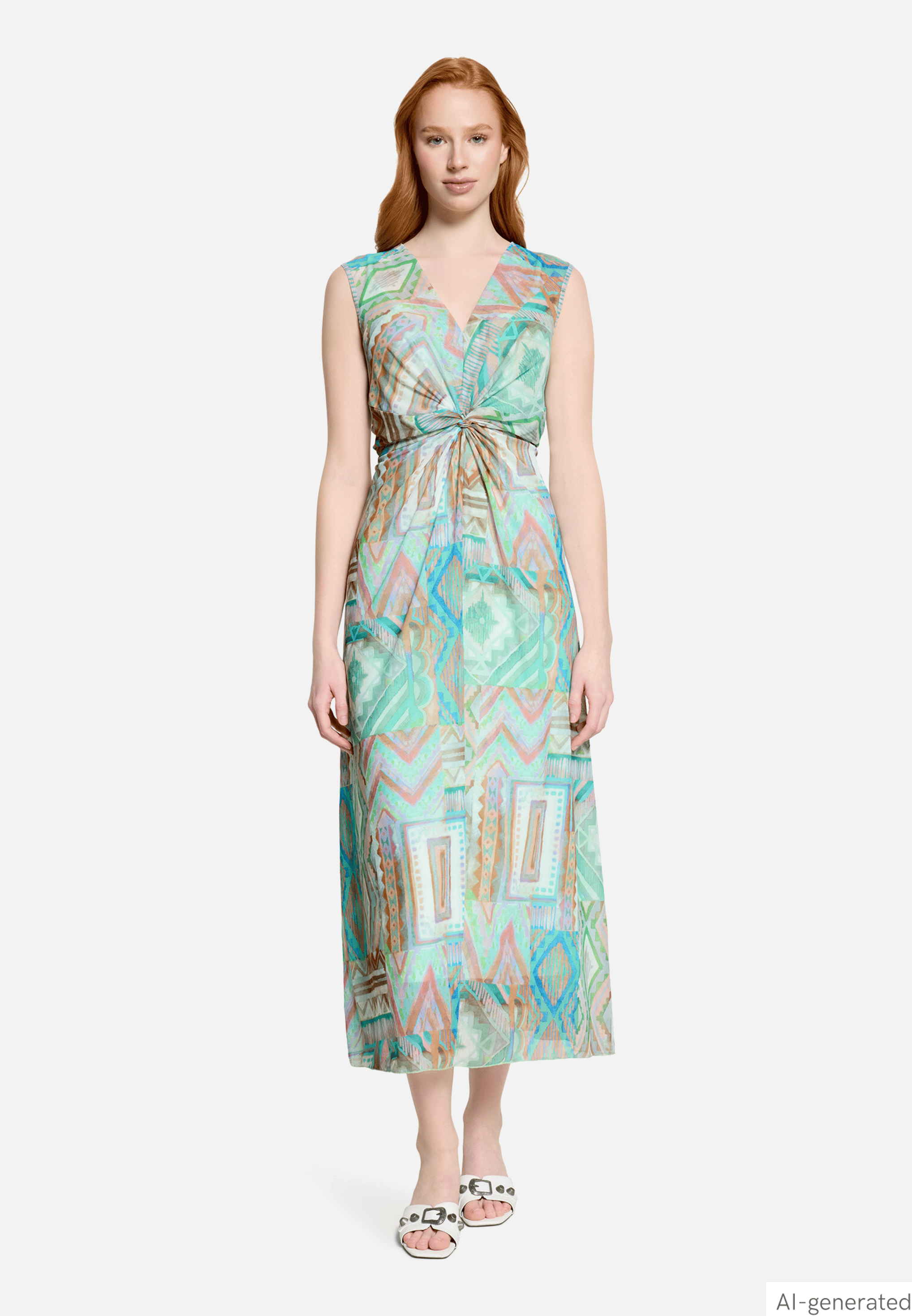Midikleid ohne Arm