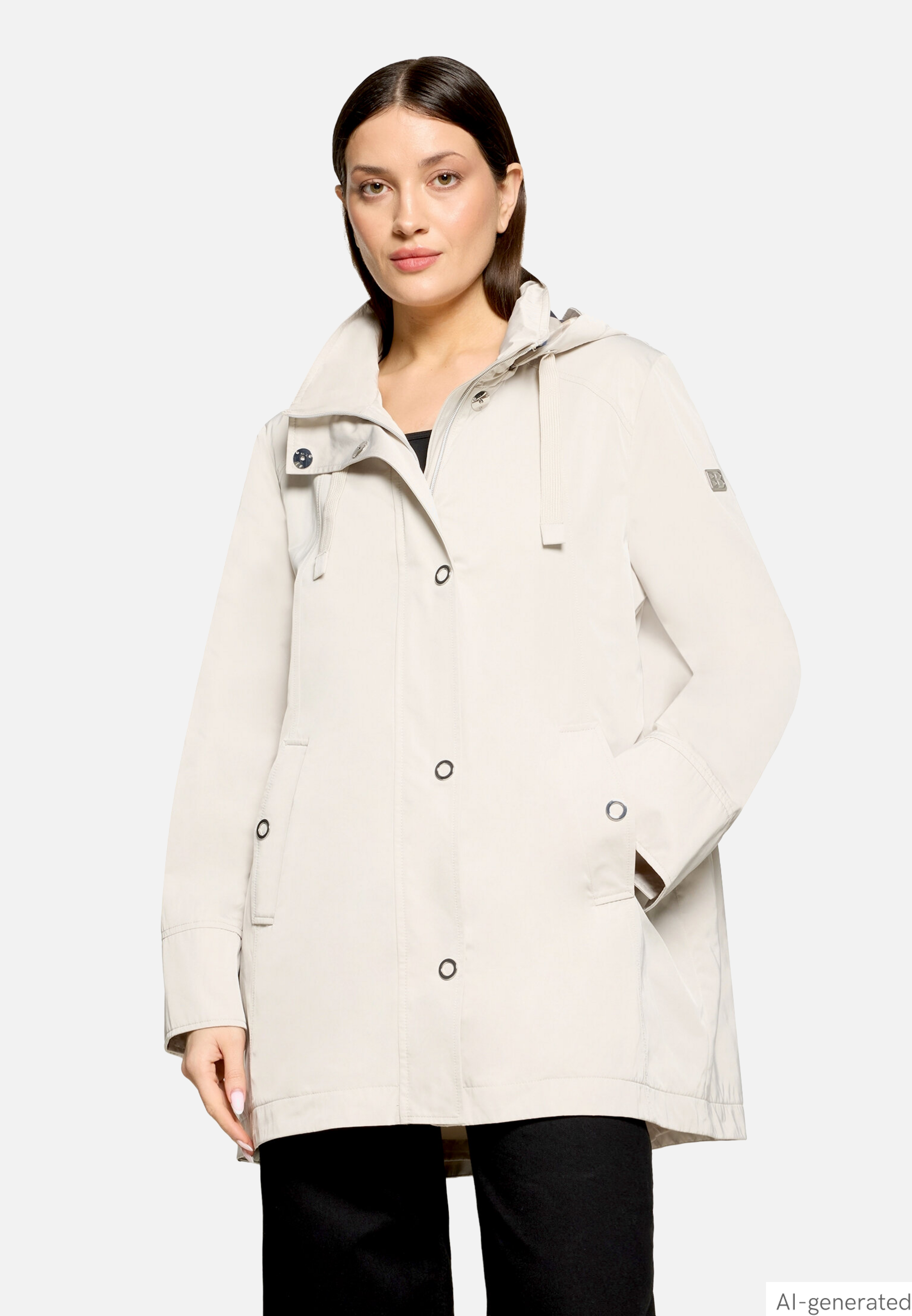 Sommerjacke mit Kapuze