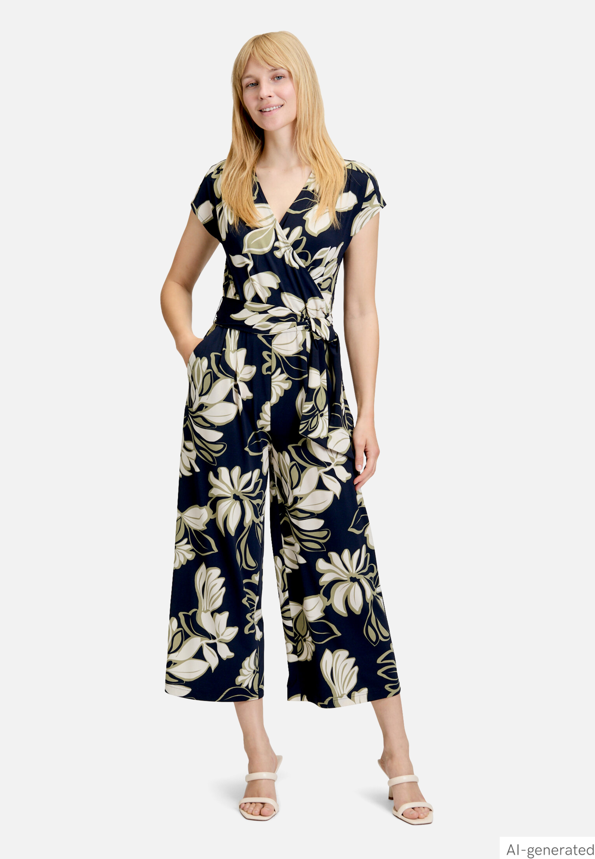 Jumpsuit mit Blumenmuster