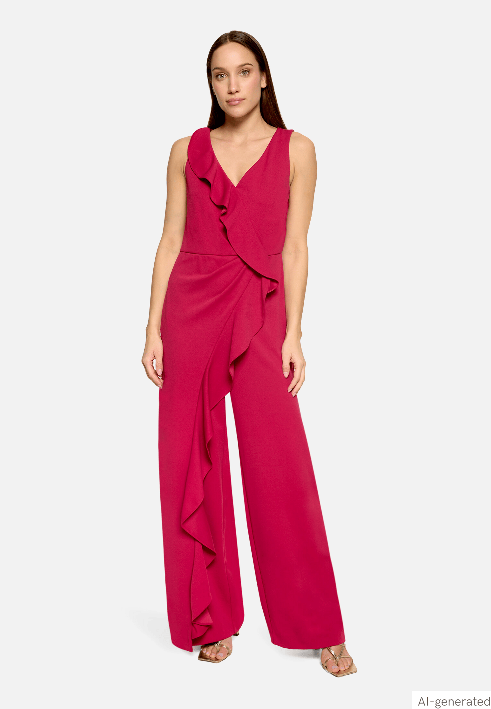 Jumpsuit mit Volant
