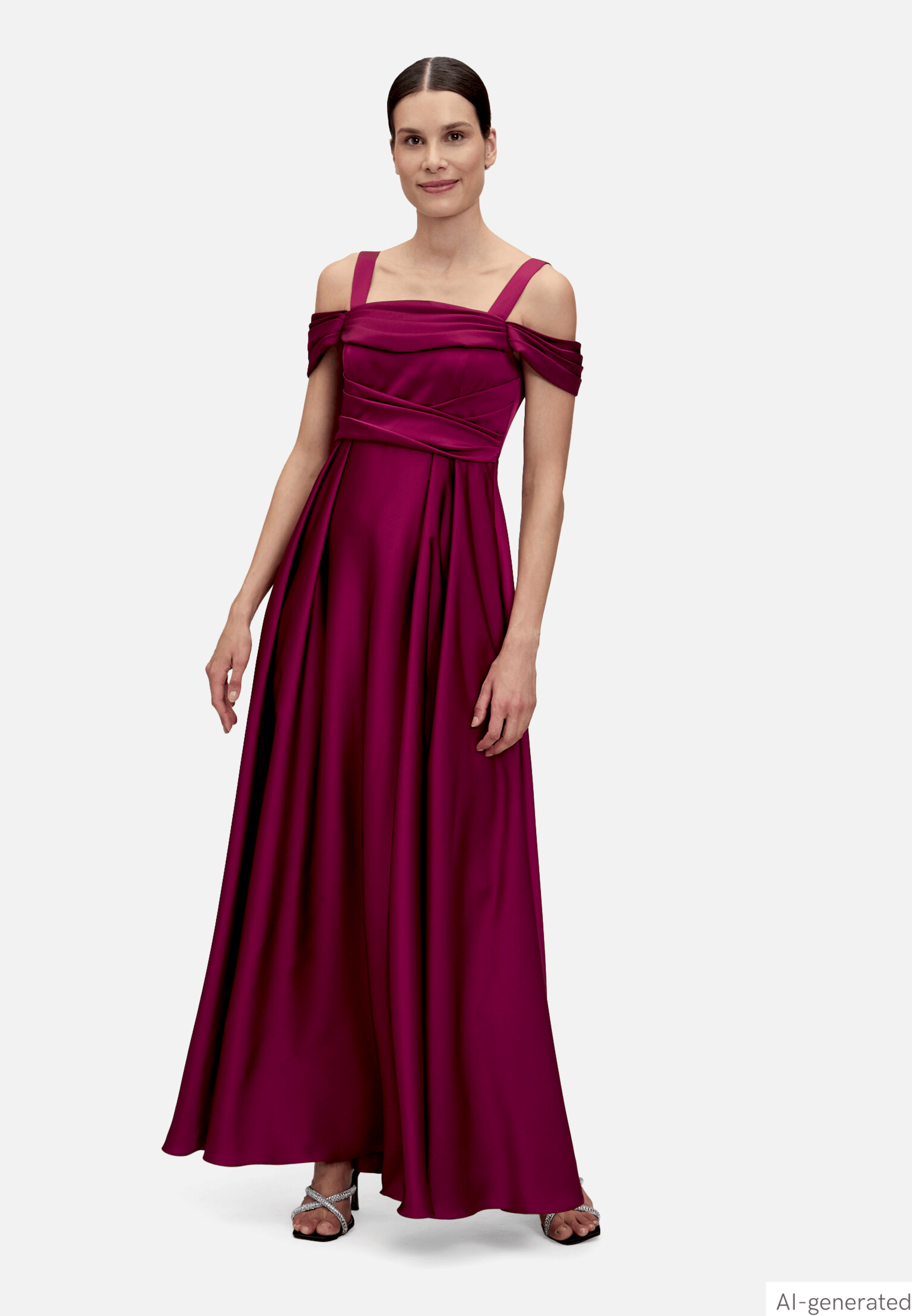 Abendkleid schulterfrei