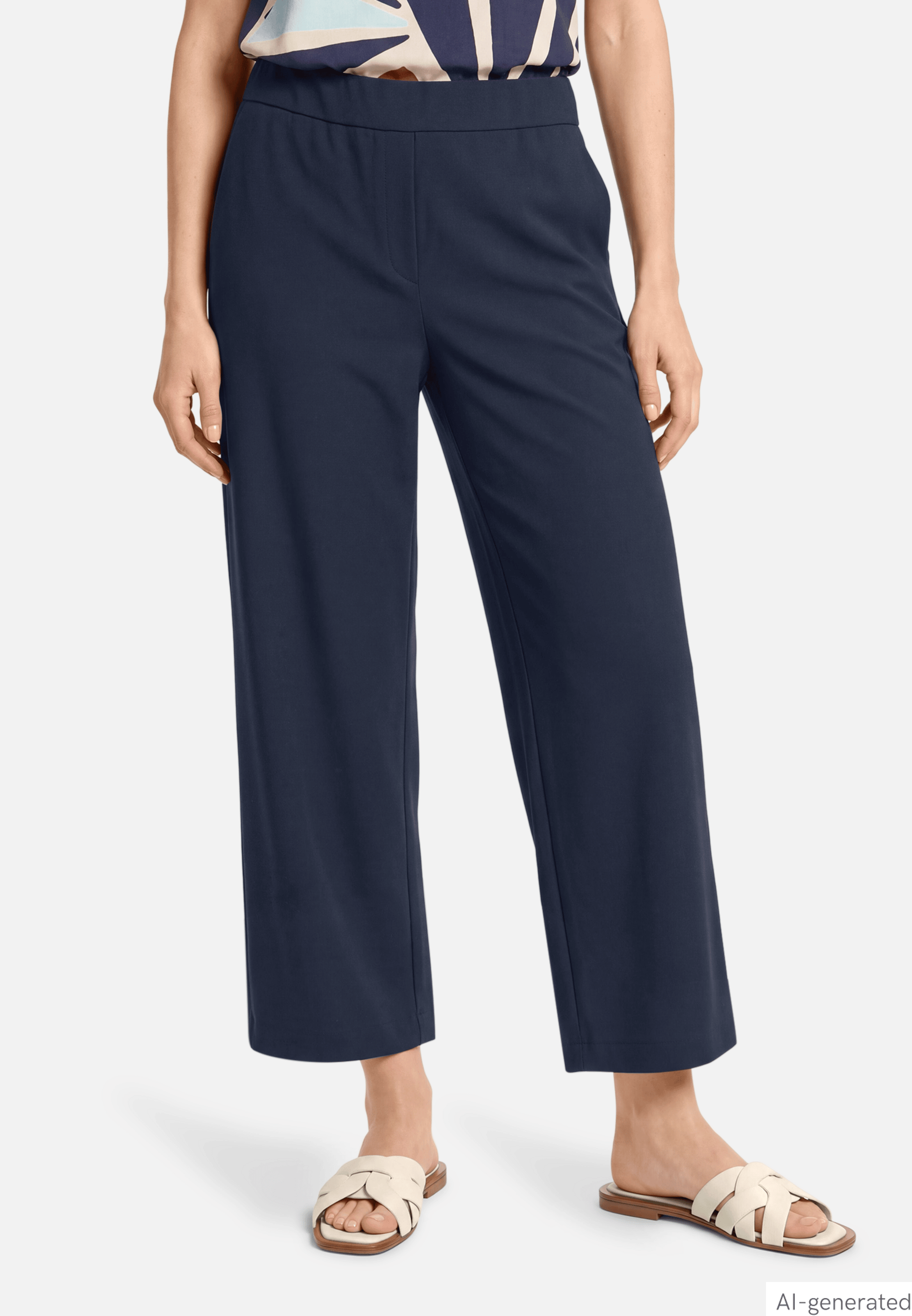 Culotte mit elastischem Bund