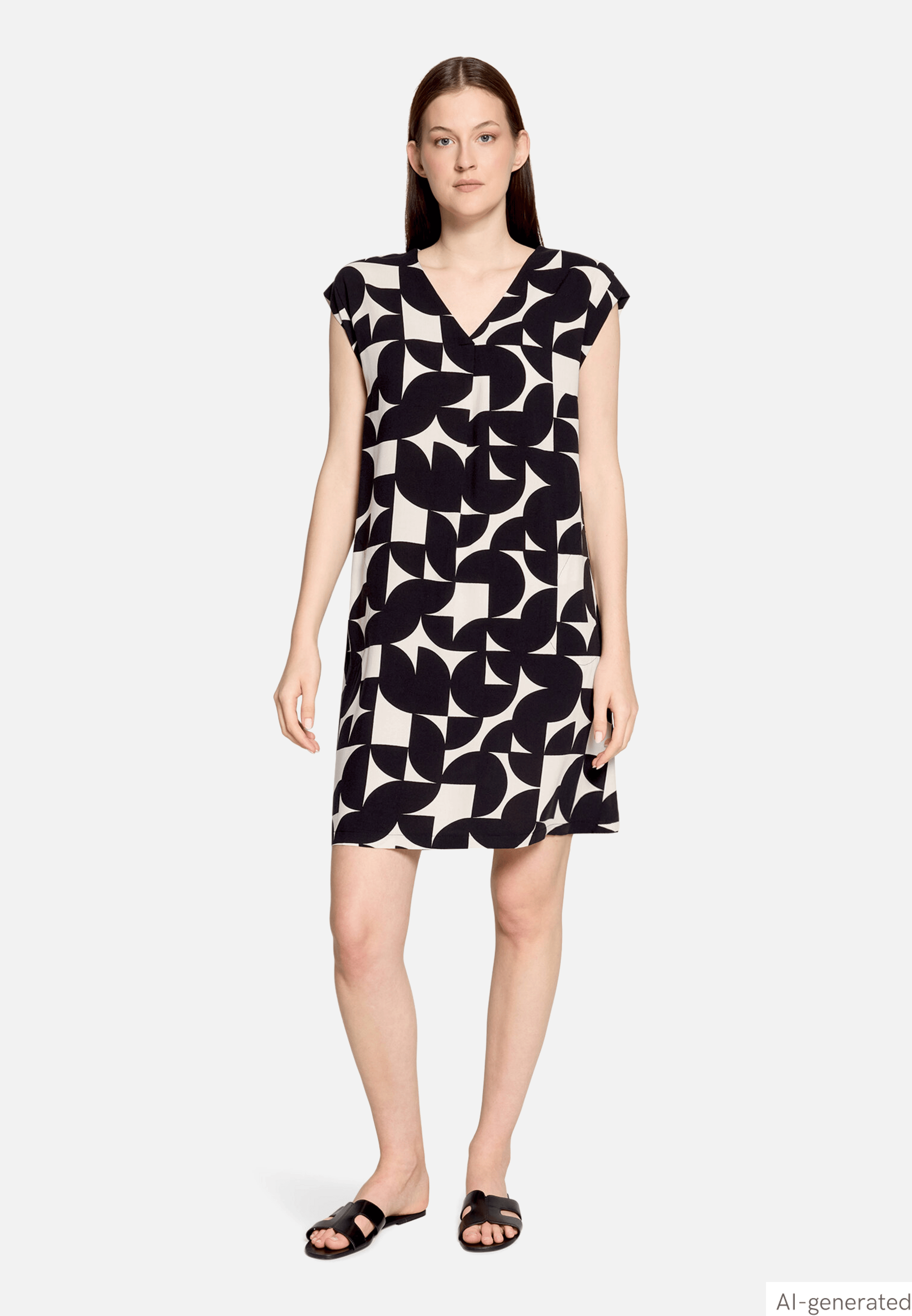 Casual-Kleid mit Print