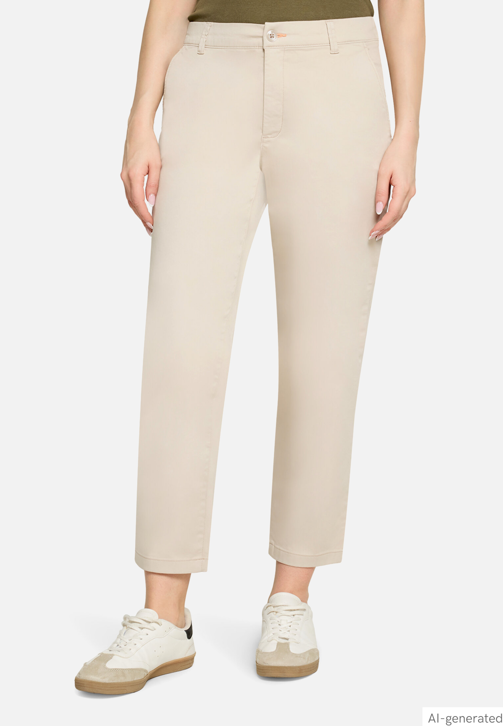 Chino-Hose mit Gummizug