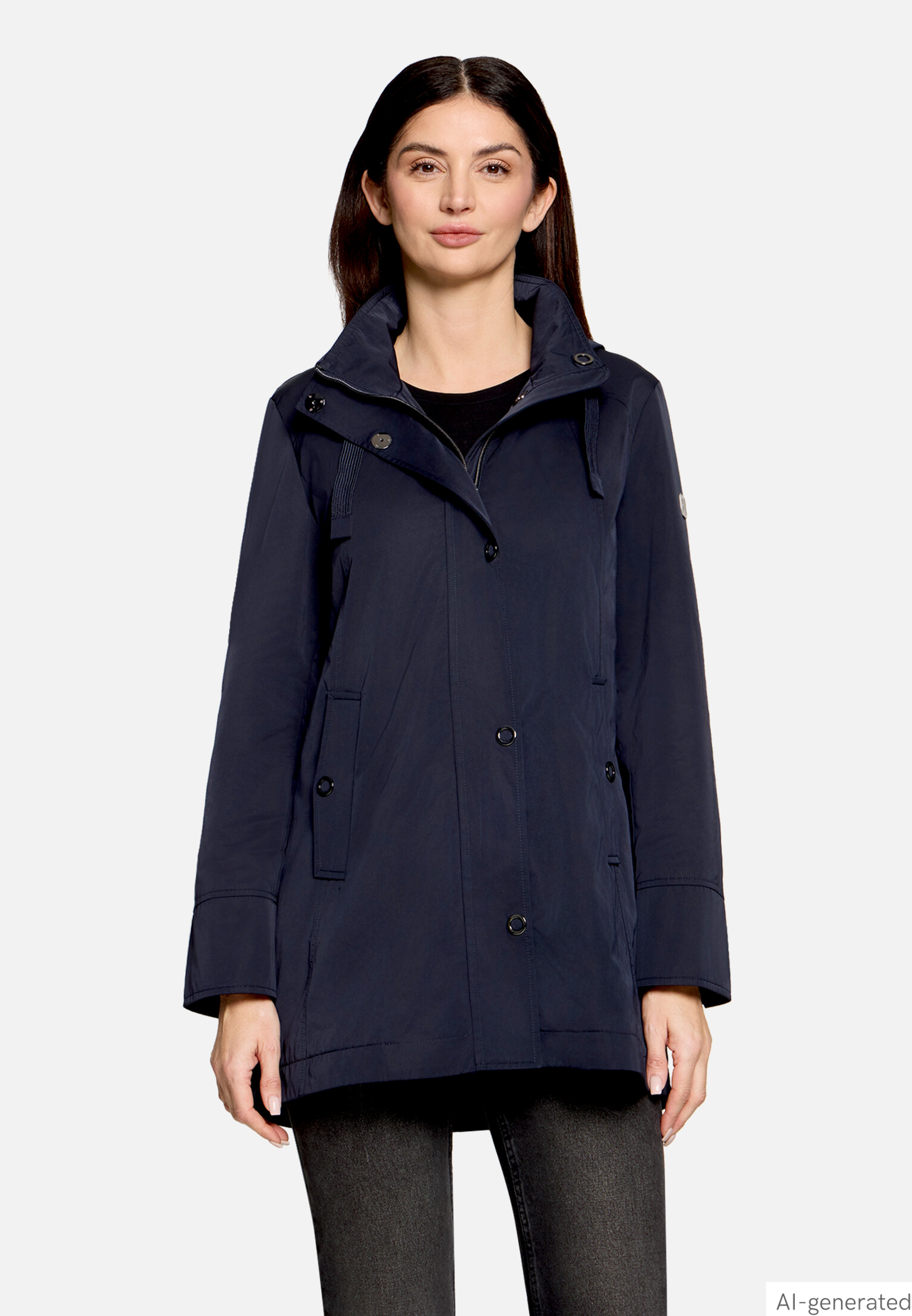 Sommerjacke mit Kapuze