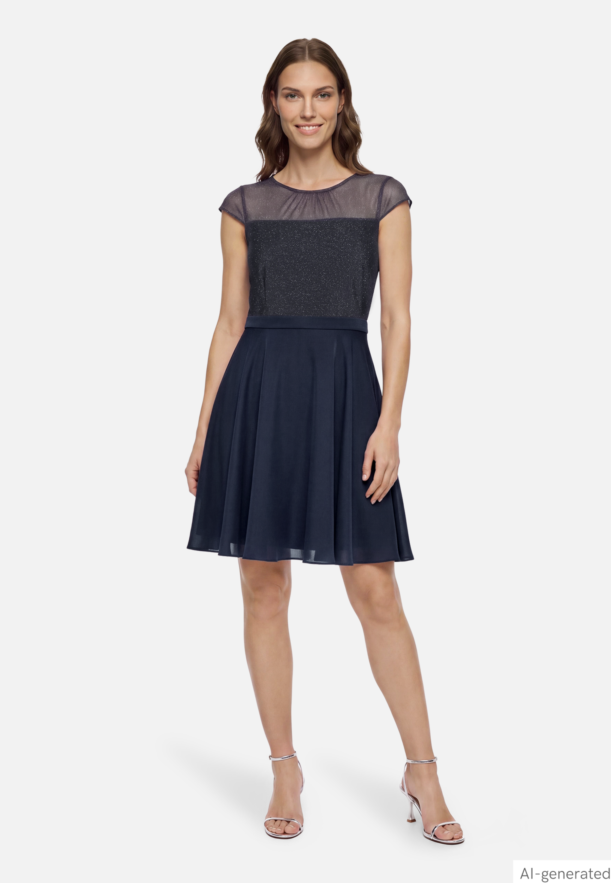 Cocktailkleid kurzarm