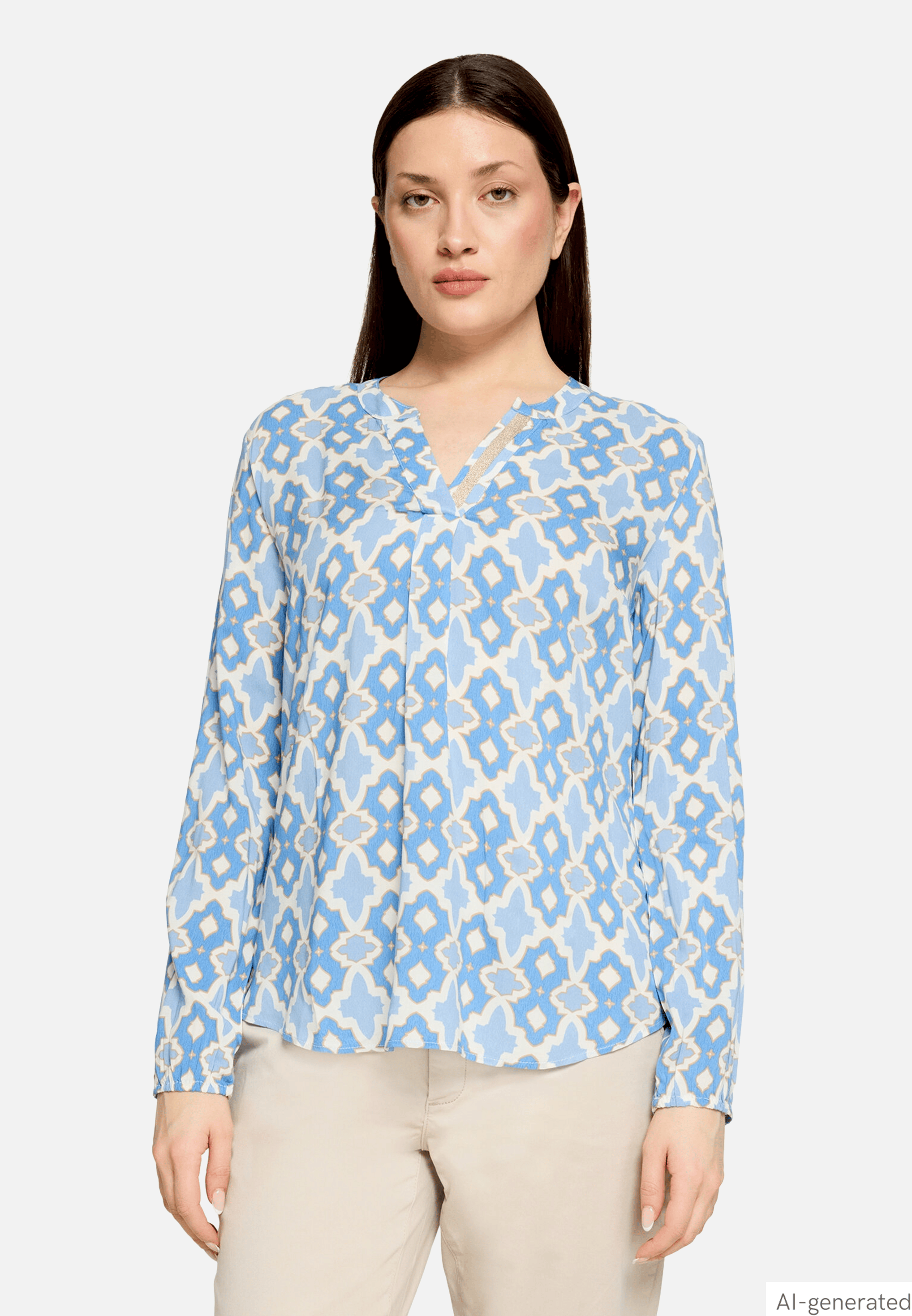 Blusenshirt mit Muster