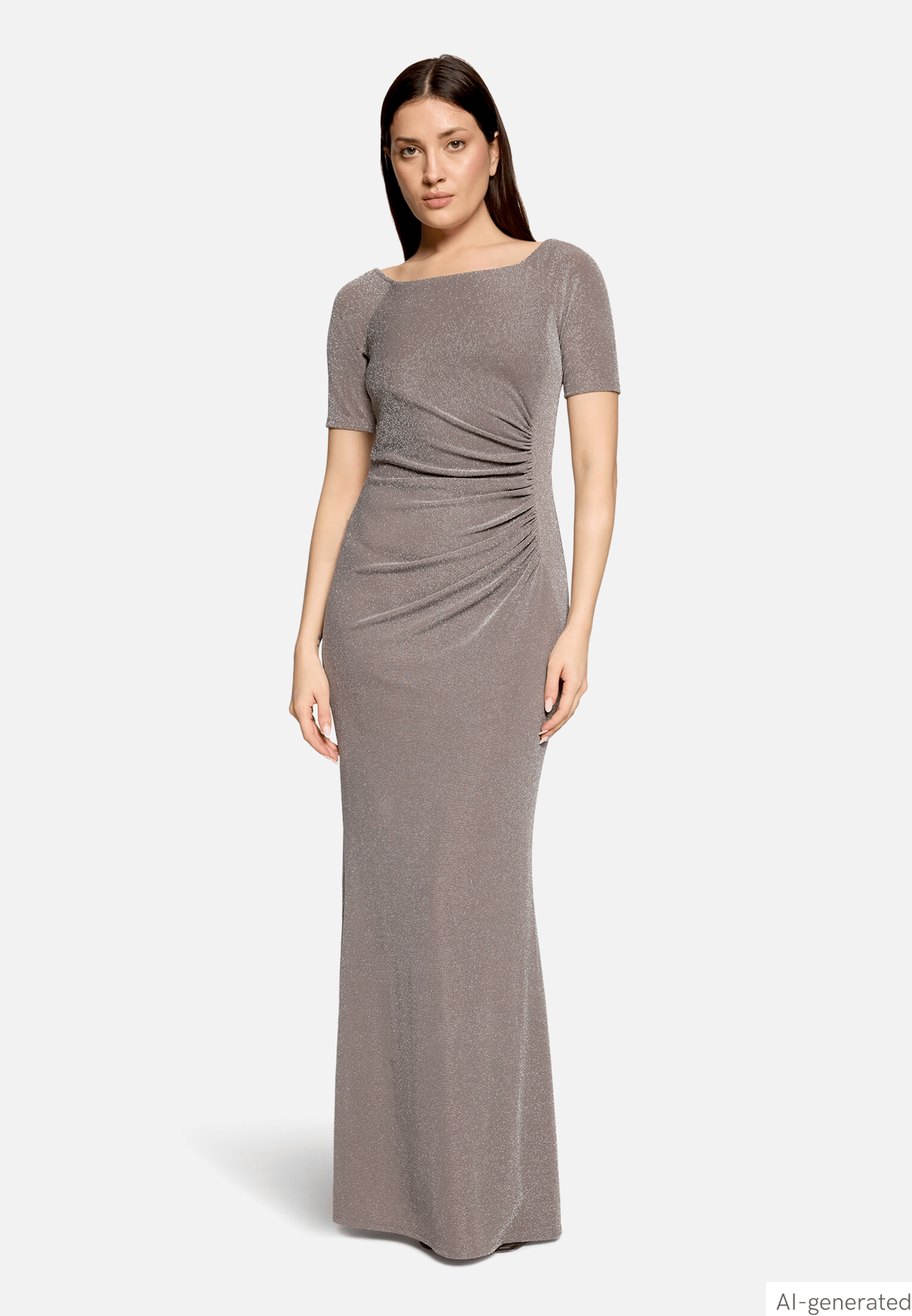Abendkleid im Glitzer-Look