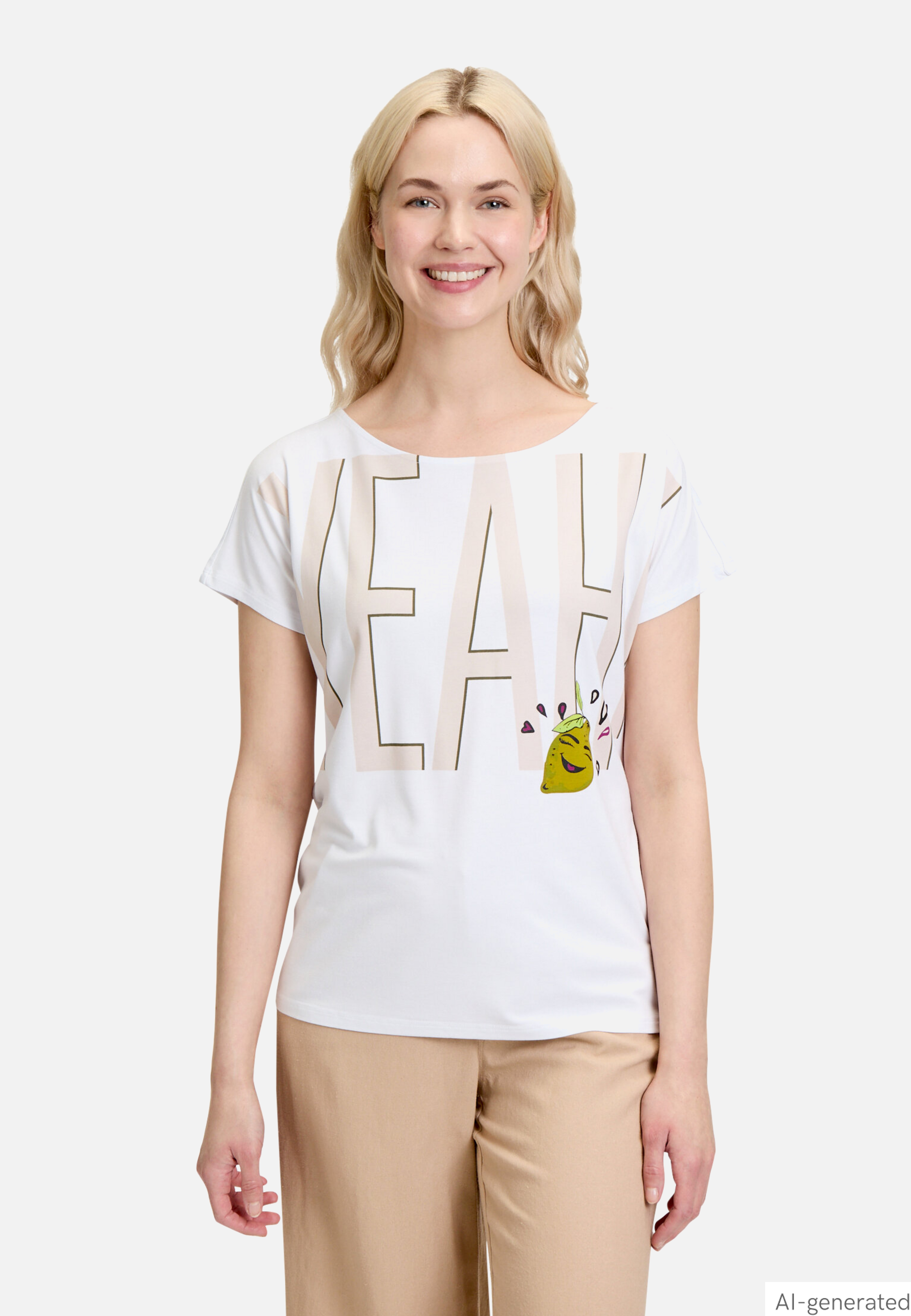 Basic Shirt mit U-Boot-Ausschnitt