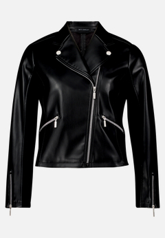 Bikerjacke mit Reißverschluss
