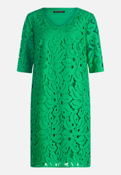 Spitzenkleid mit V-Ausschnitt