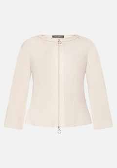 Blazer-Jacke mit Reißverschluss