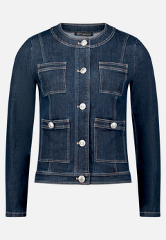 Jeansjacke mit Knöpfen