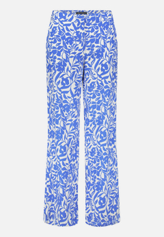 Leinenhose mit elastischem Bund