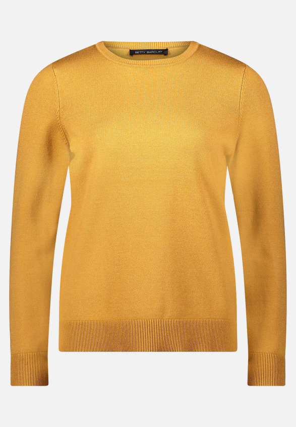 Basic-Strickpullover mit Rundhalsausschnitt / Vorderseite
