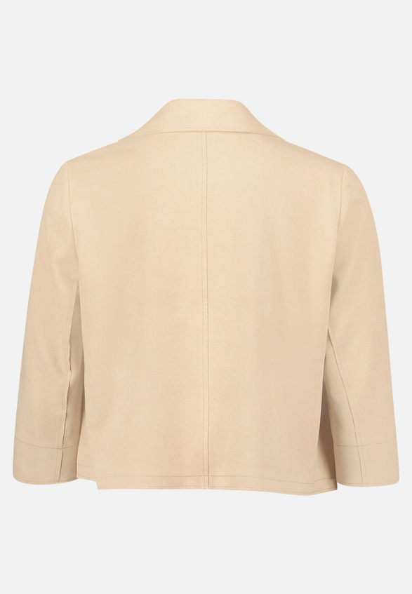 Blazer-Jacke mit Reißverschluss / Rückseite