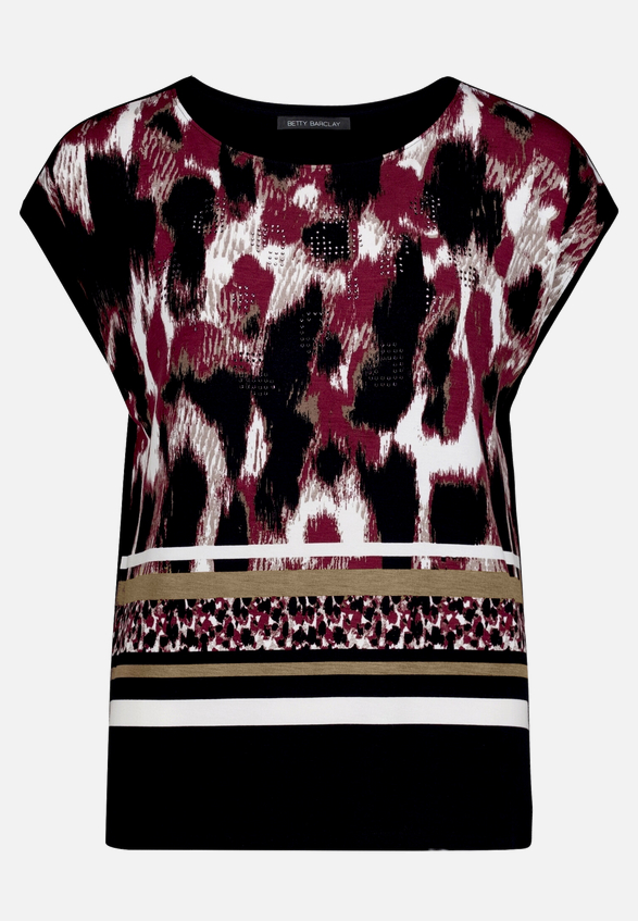 Shirt  mit Print und Rundhalsausschnitt  / Vorderseite