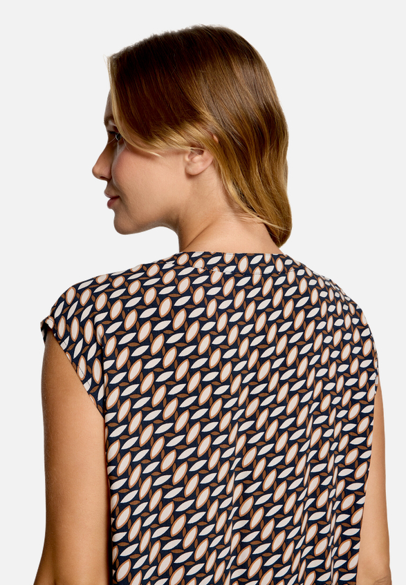 Tunika-Kleid  mit Volants / Detailbild