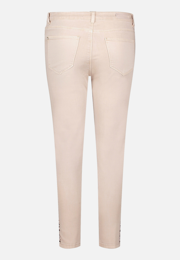 Basic-Jeans mit Waschung / Rückseite