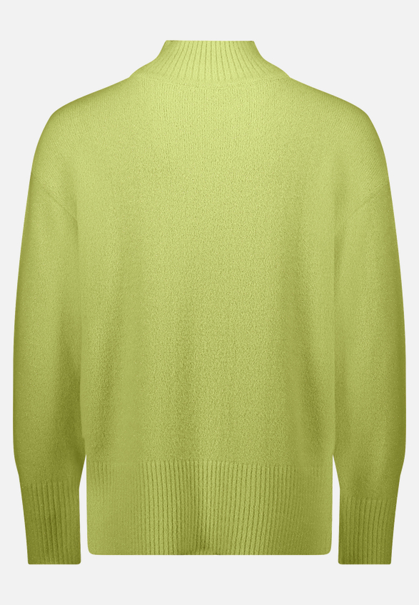 Strickpullover mit Lurexfaden / Rückseite