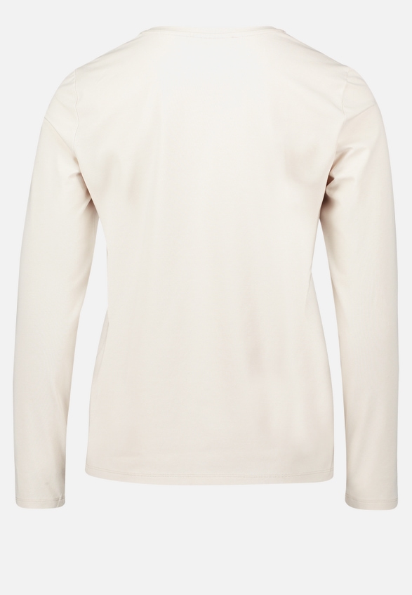 Basic Shirt mit Placement / Rückseite